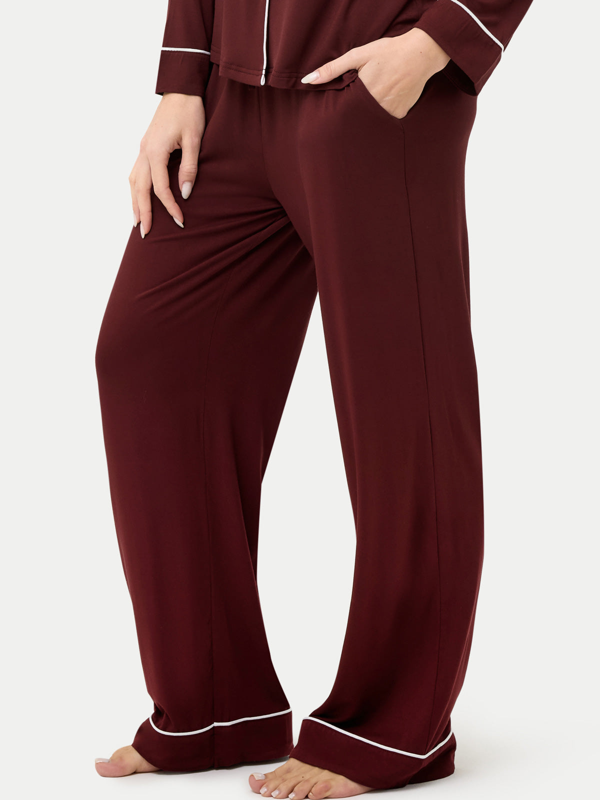 #color_cabernet / Barbara is 5′7″ wearing a size S