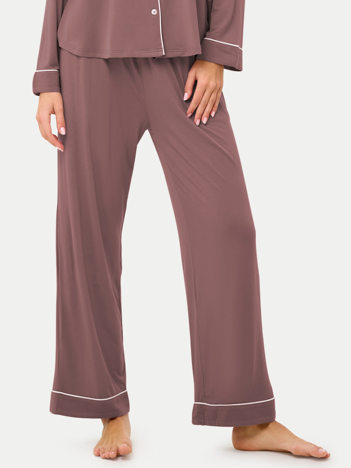 #color_mauve / Celina is 5'10½″ wearing a size S