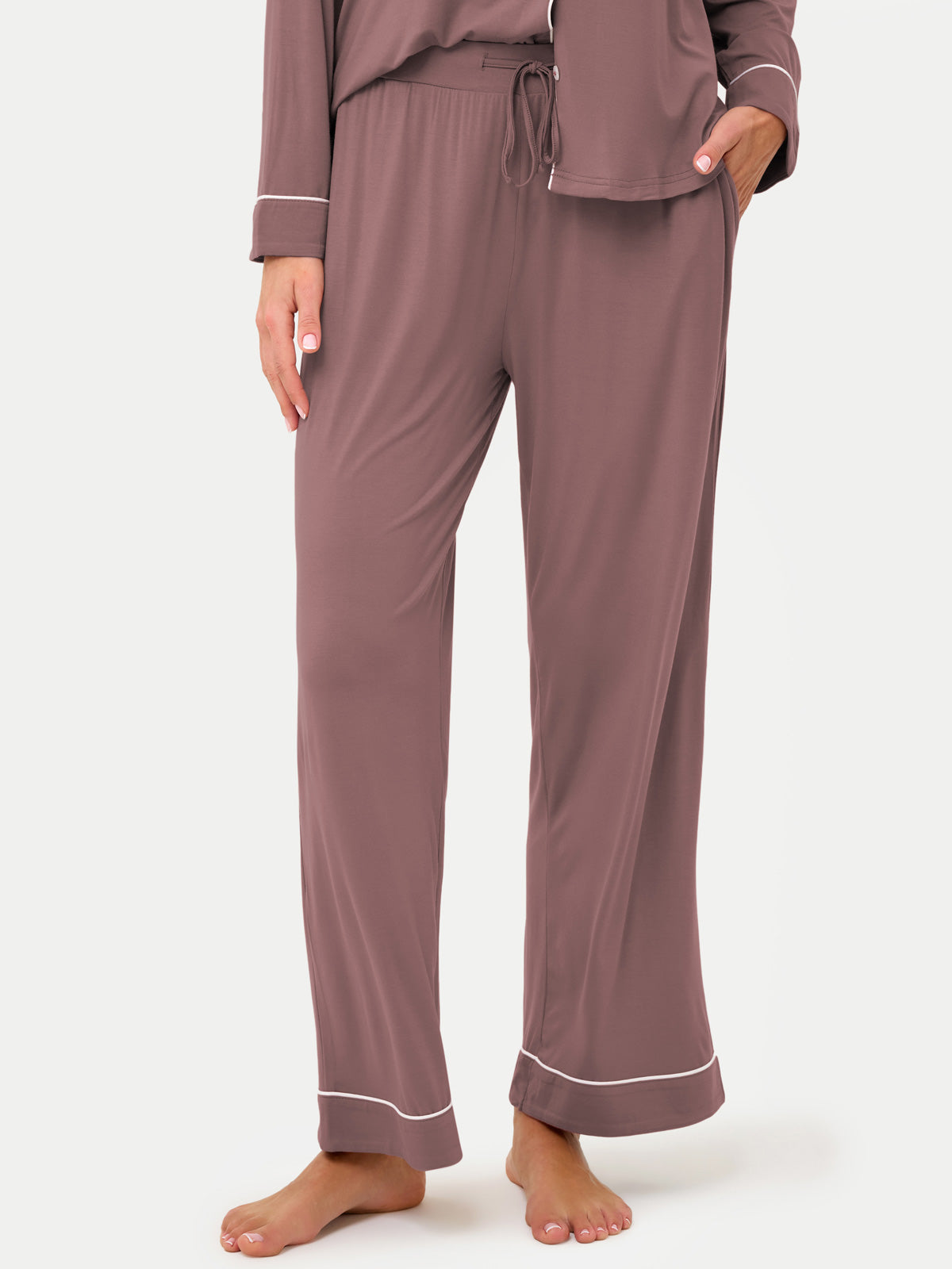 #color_mauve / Celina is 5'10½″ wearing a size S