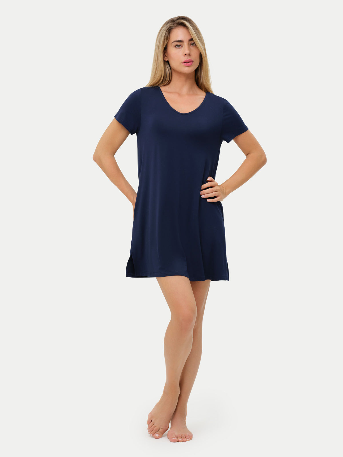 #color_navy / Anna is 5′8½″ wearing a size S