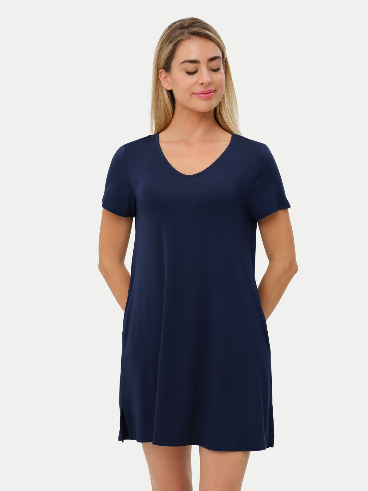 #color_navy / Anna is 5′8½″ wearing a size S