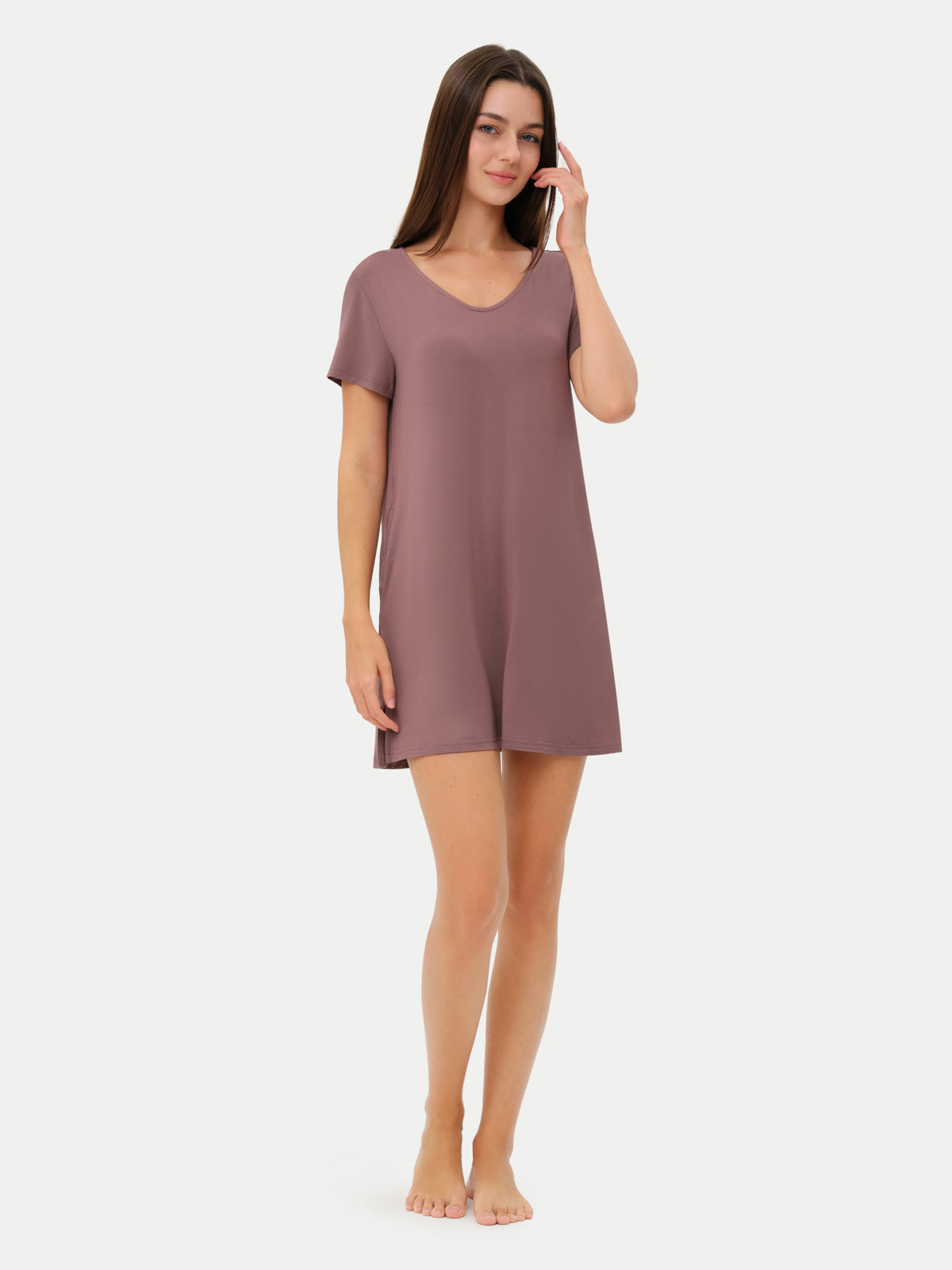 #color_mauve / Anna is 5′9″ wearing a size S