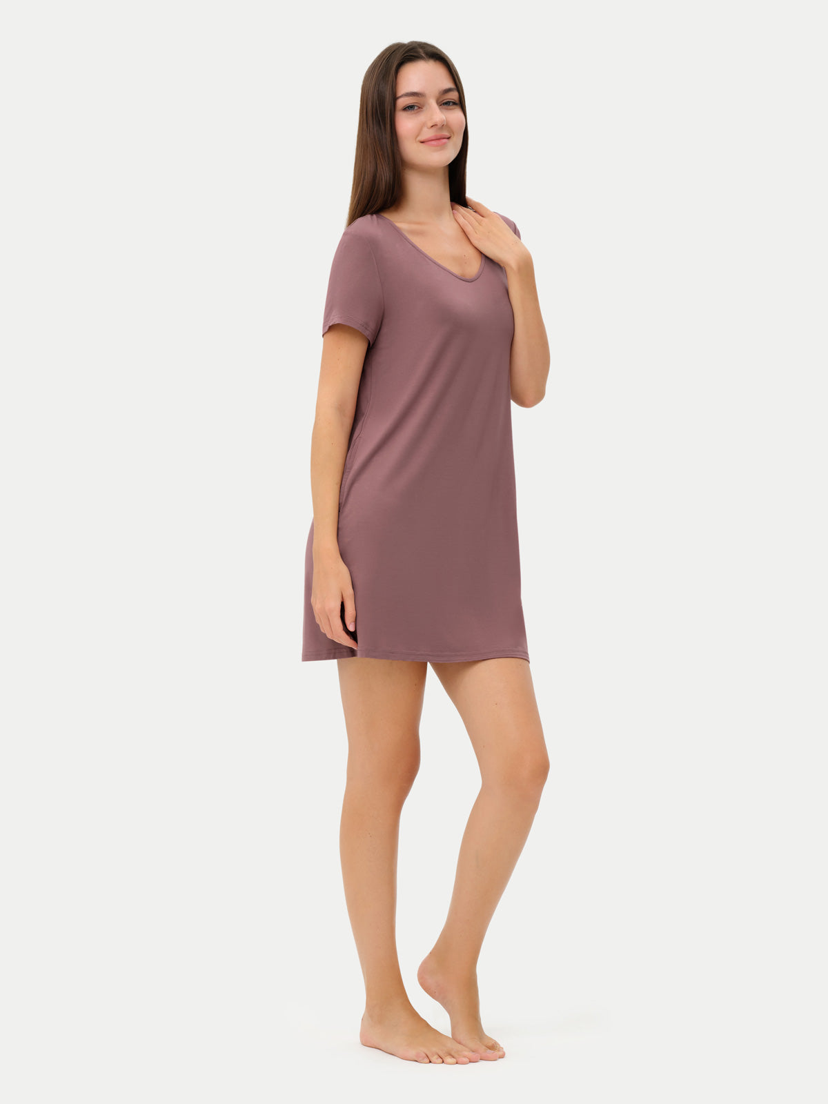 #color_mauve / Anna is 5′9″ wearing a size S