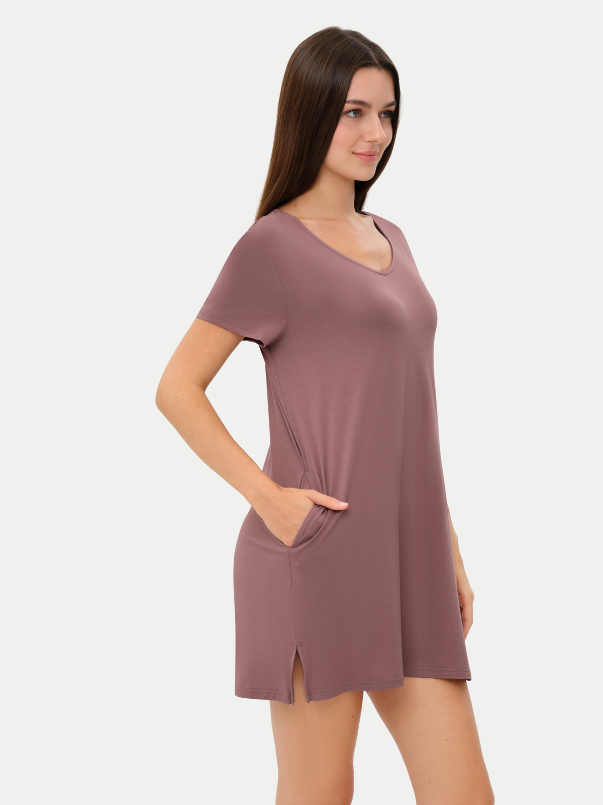 #color_mauve / Anna is 5′9″ wearing a size S
