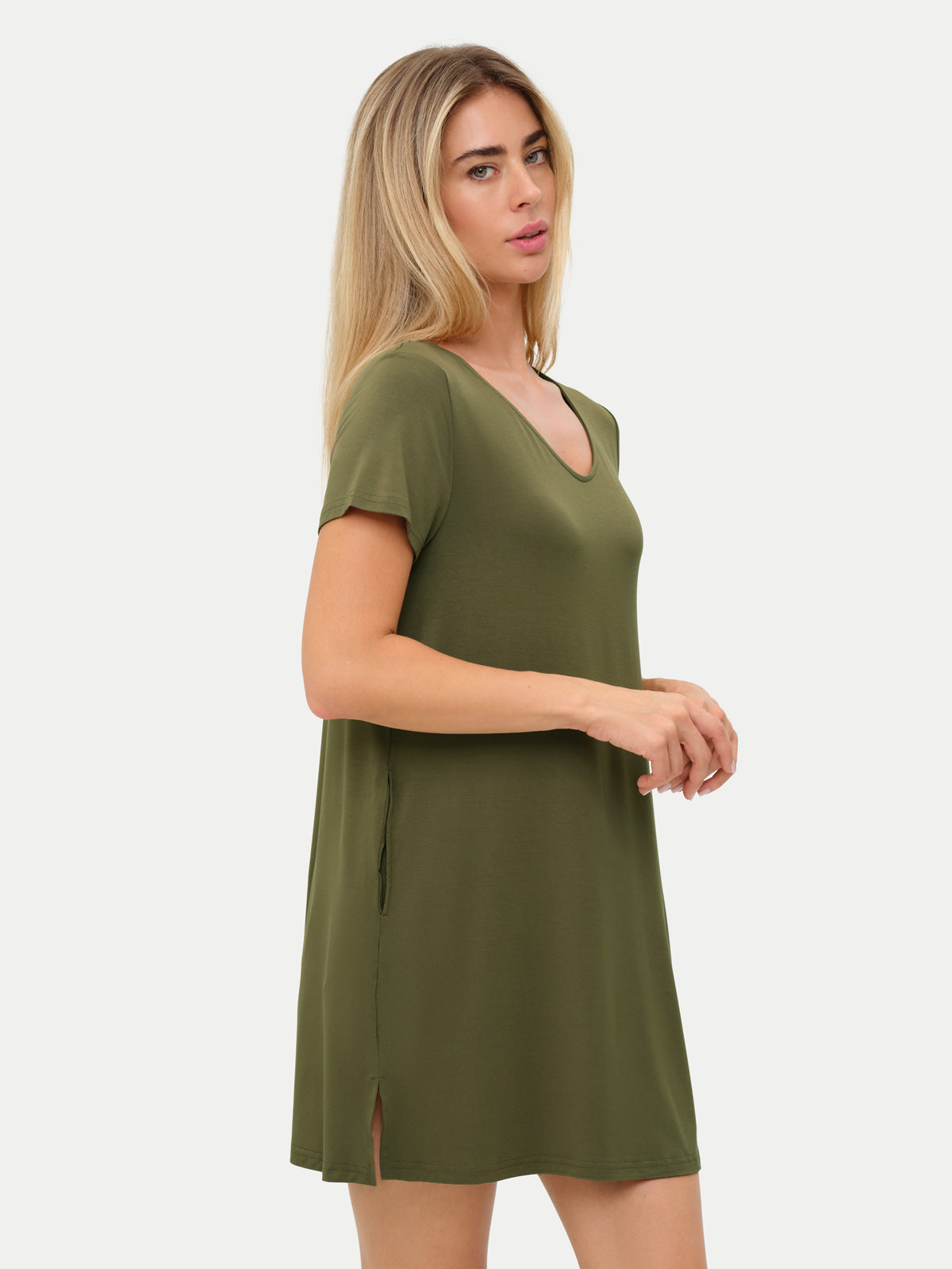 #color_olive / Anna is 5′8½″ wearing a size S