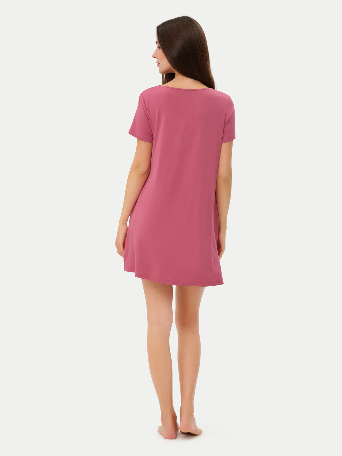 #color_rose wine / Anna is 5′9″ wearing a size S