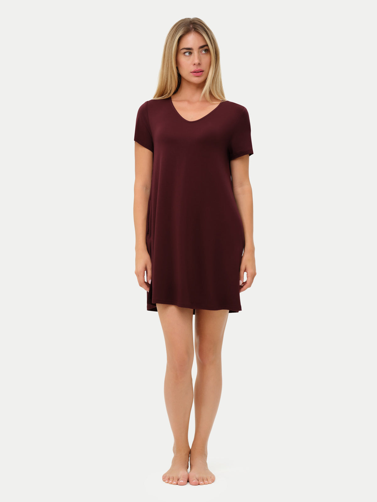 #color_cabernet / Anna is 5′8½″ wearing a size S