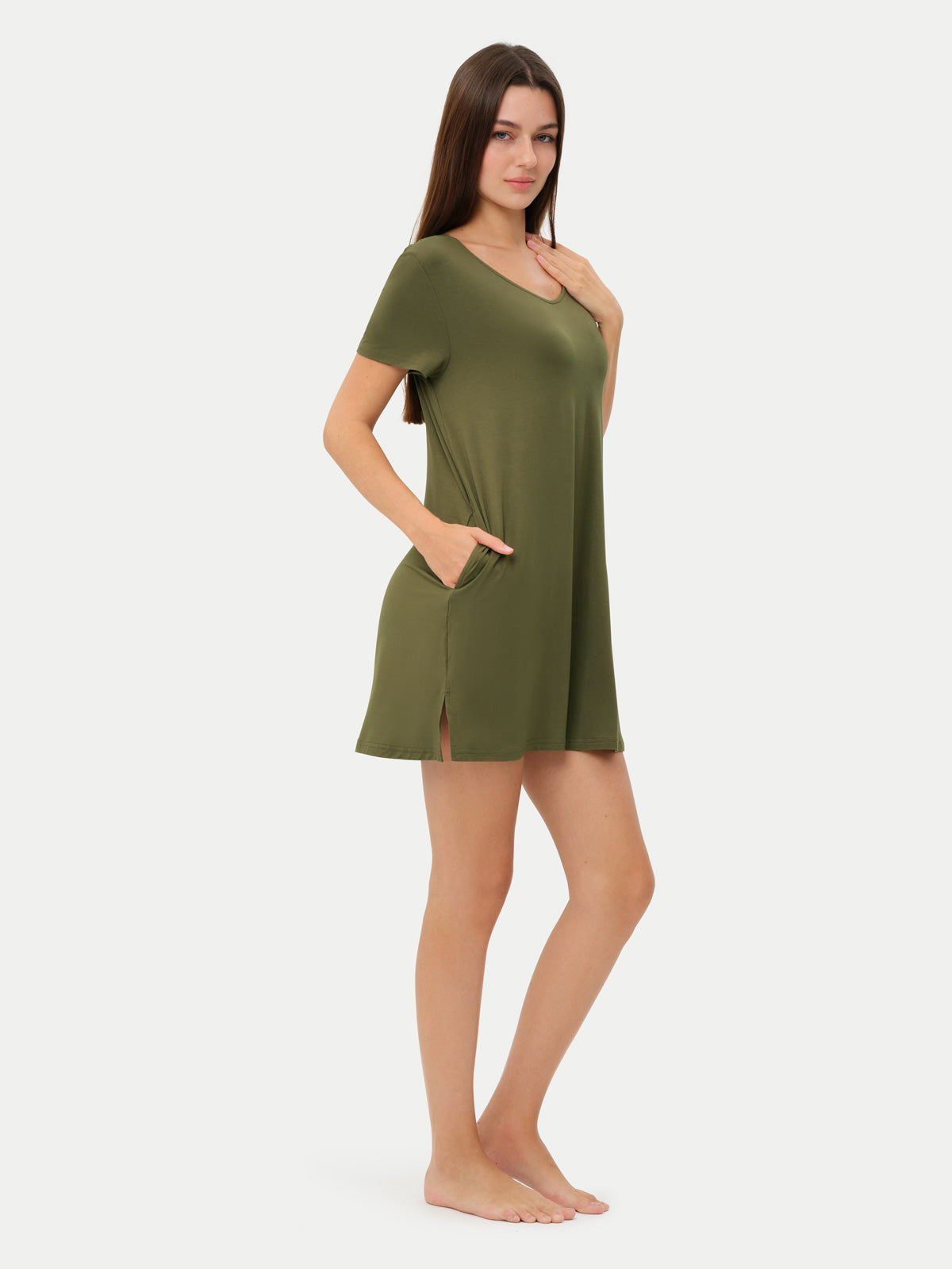 #color_olive / Anna is 5′9″ wearing a size S