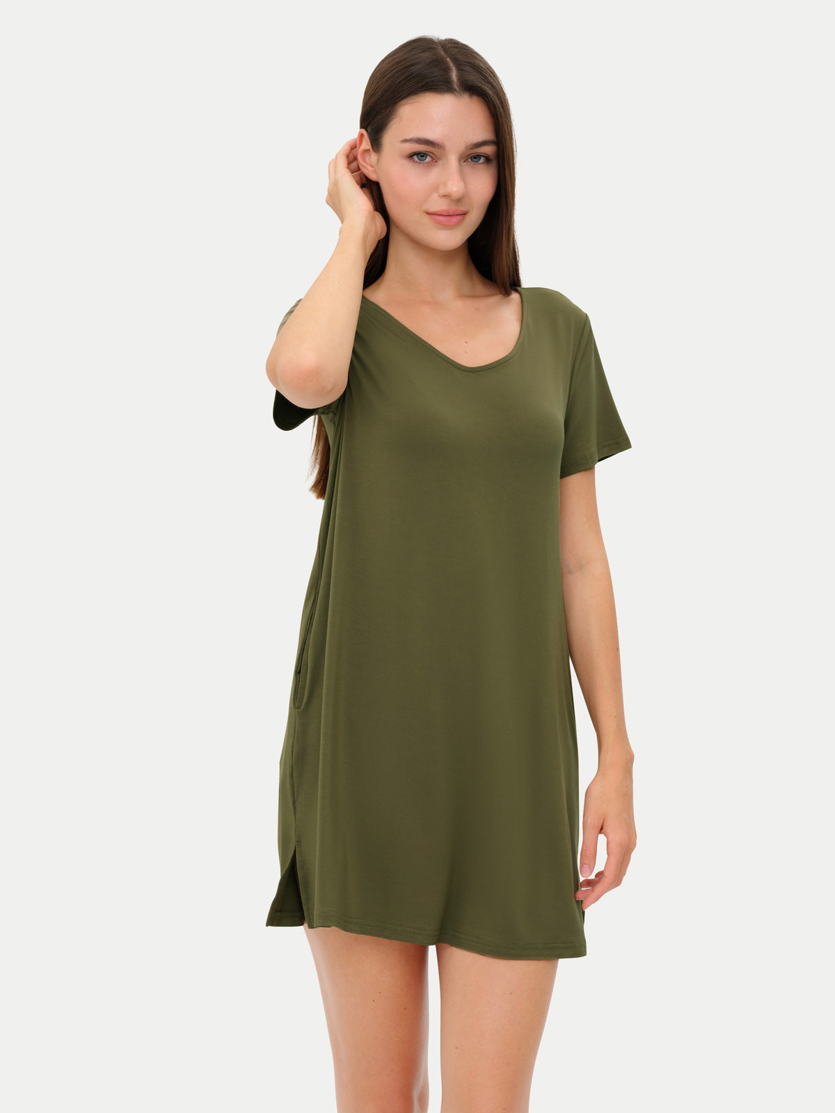 #color_olive / Anna is 5′9″ wearing a size S