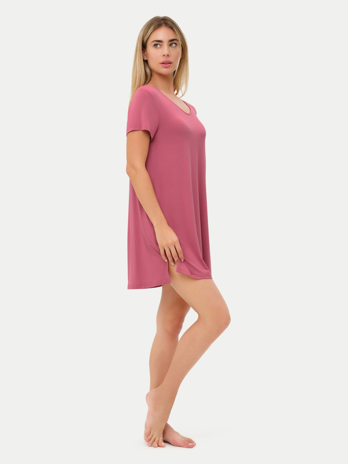#color_rose wine / Anna is 5′8½″ wearing a size S