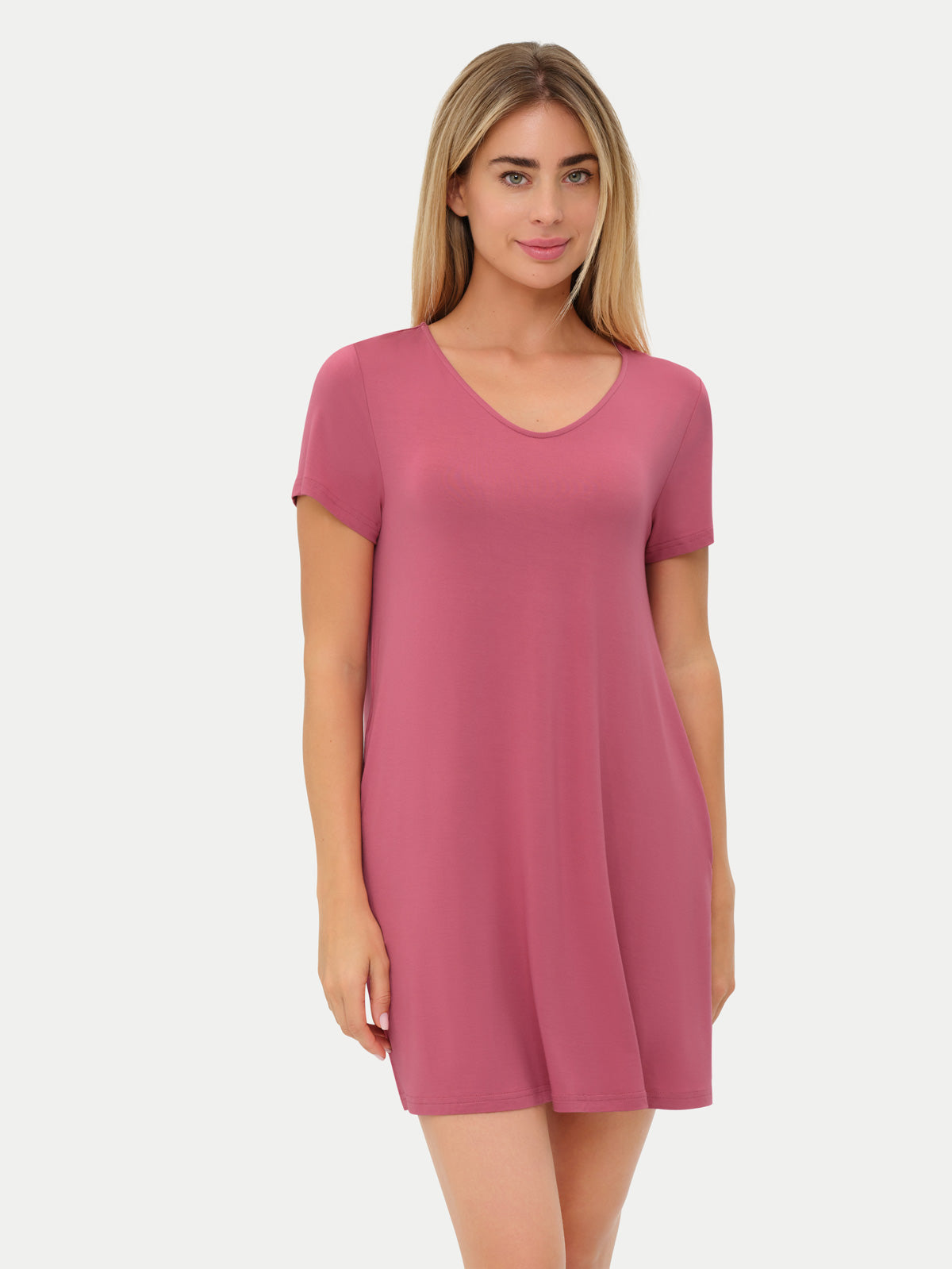 #color_rose wine / Anna is 5′8½″ wearing a size S