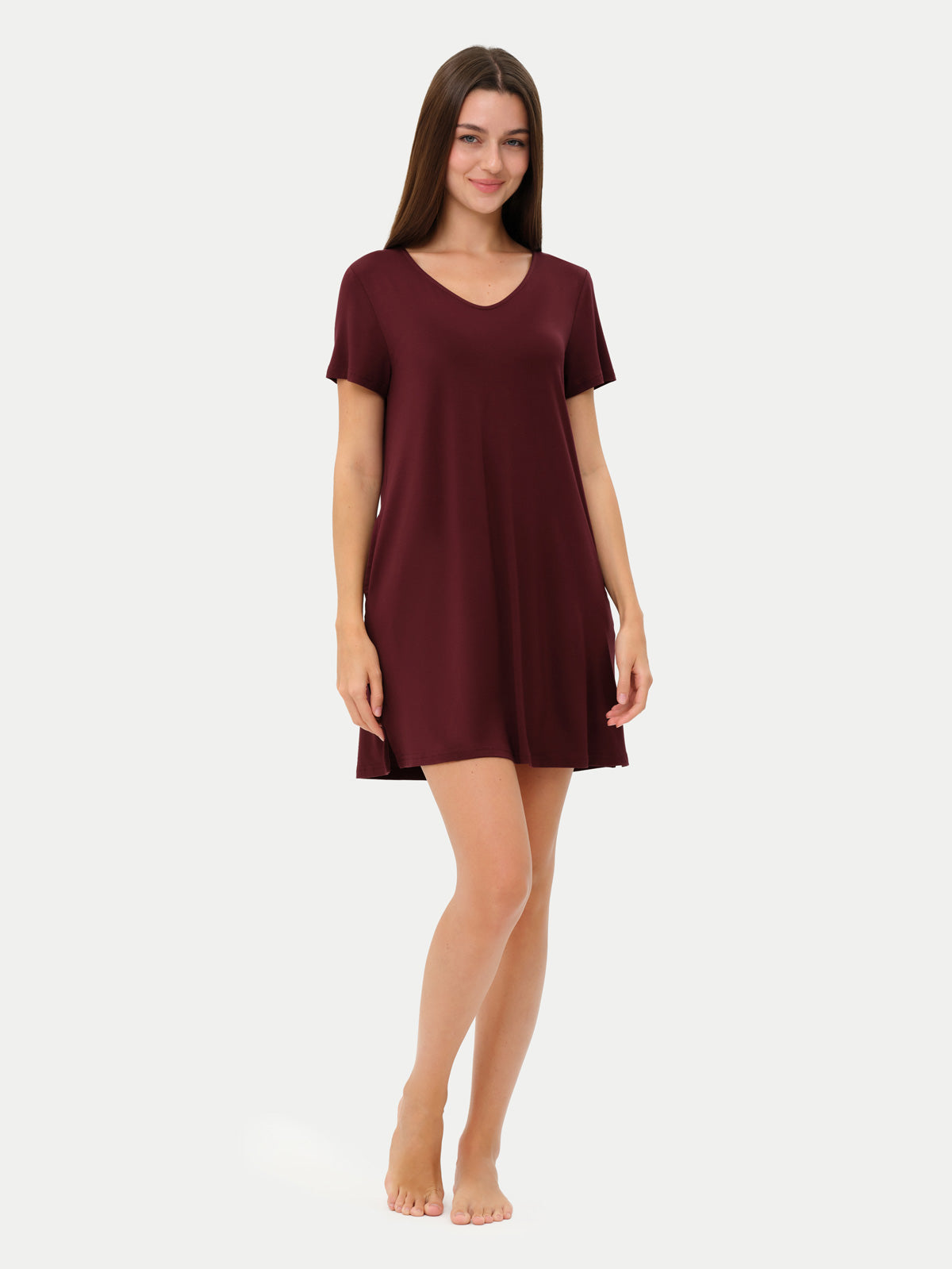 #color_cabernet / Anna is 5′9″ wearing a size S