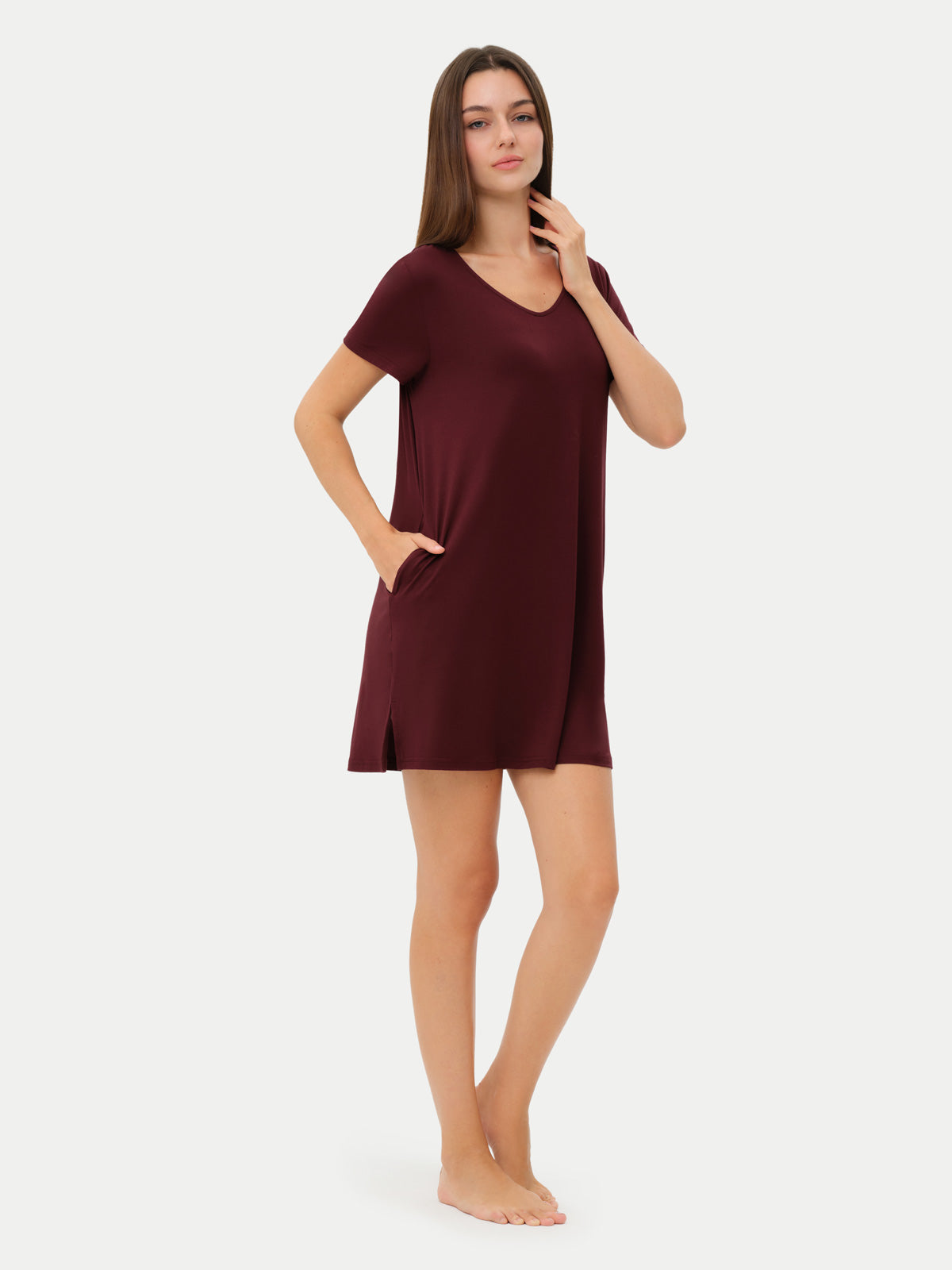 #color_cabernet / Anna is 5′9″ wearing a size S