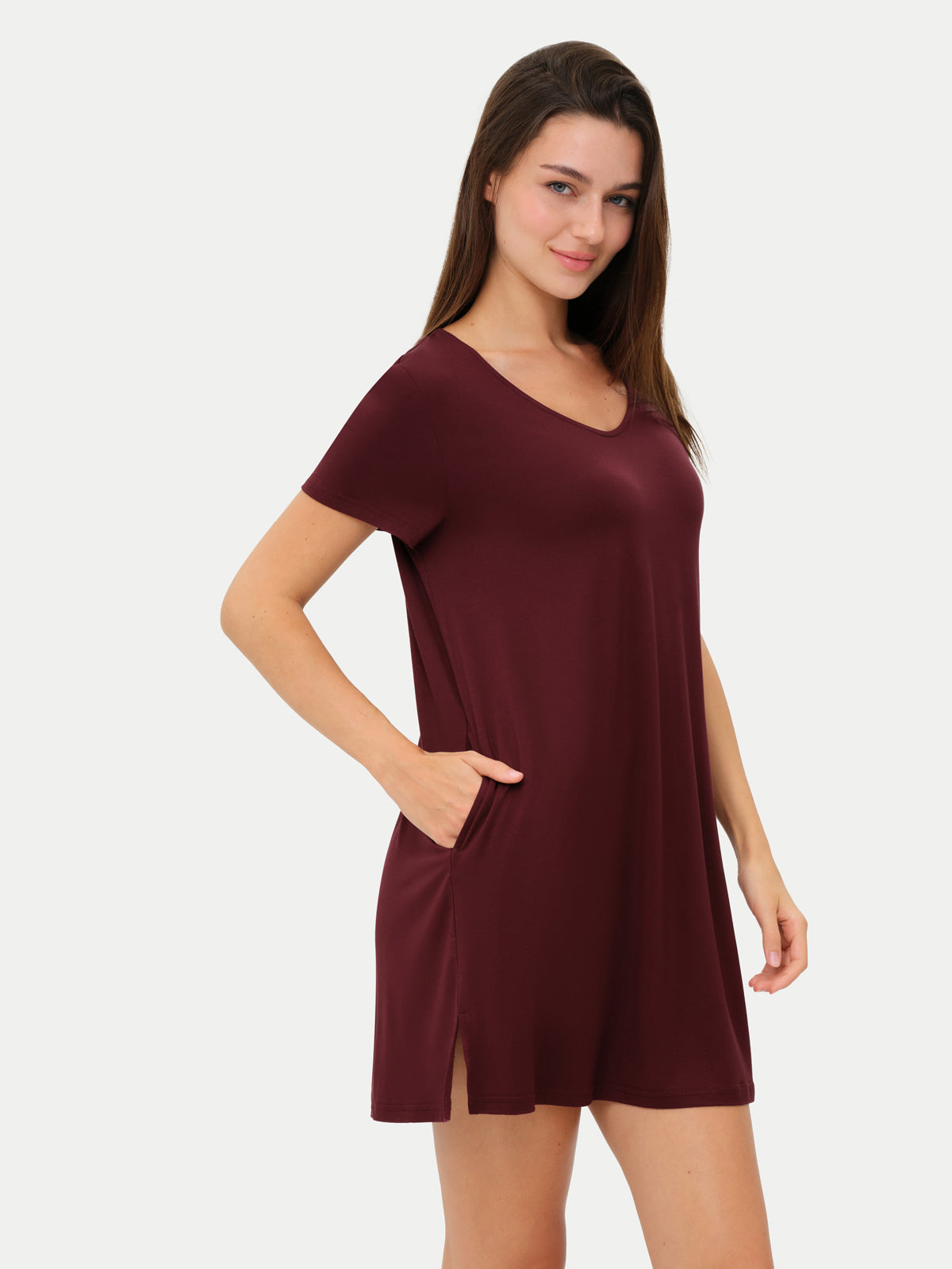 #color_cabernet / Anna is 5′9″ wearing a size S