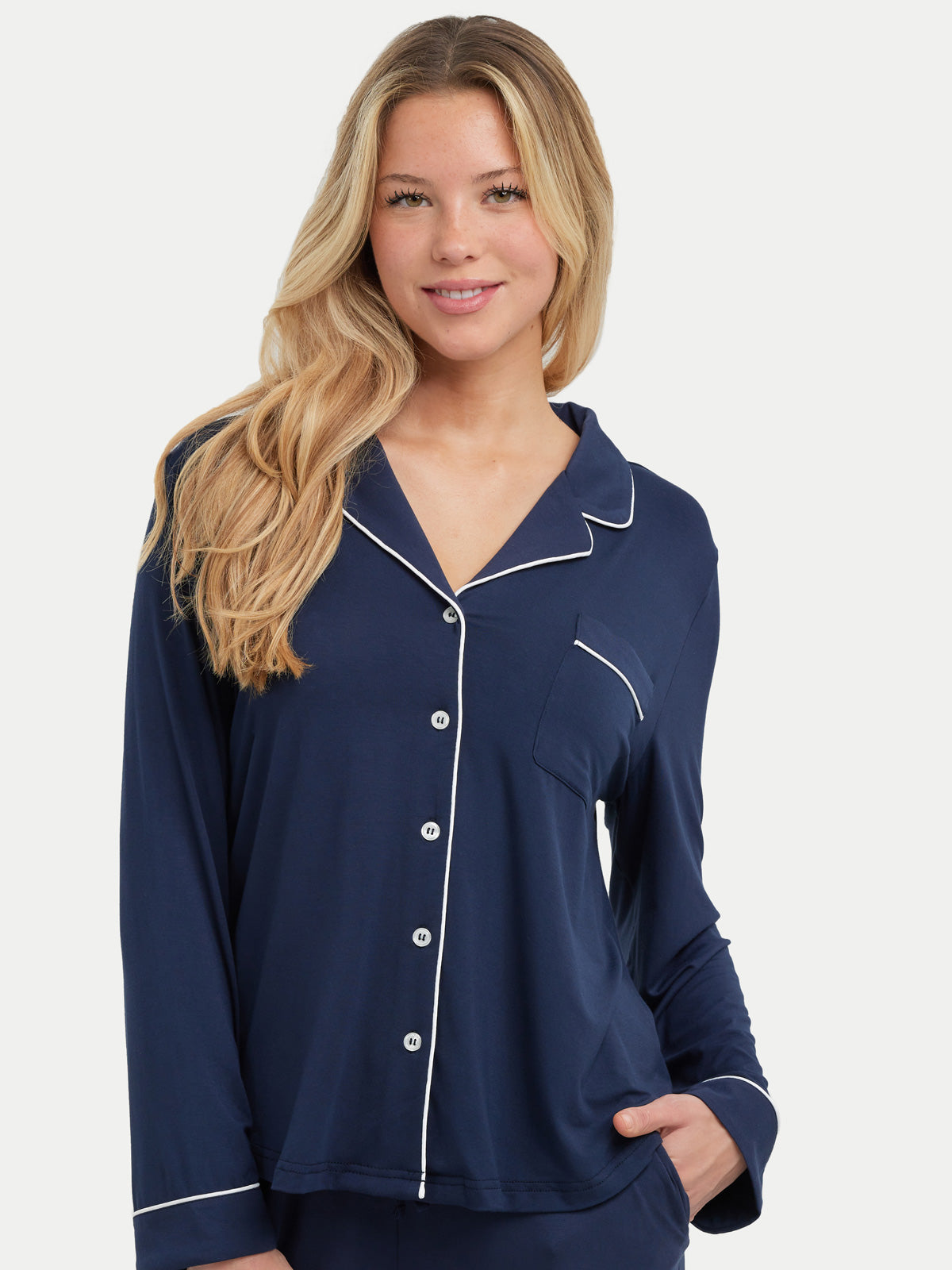 #color_navy / Hannah is 5′9″ wearing a size S