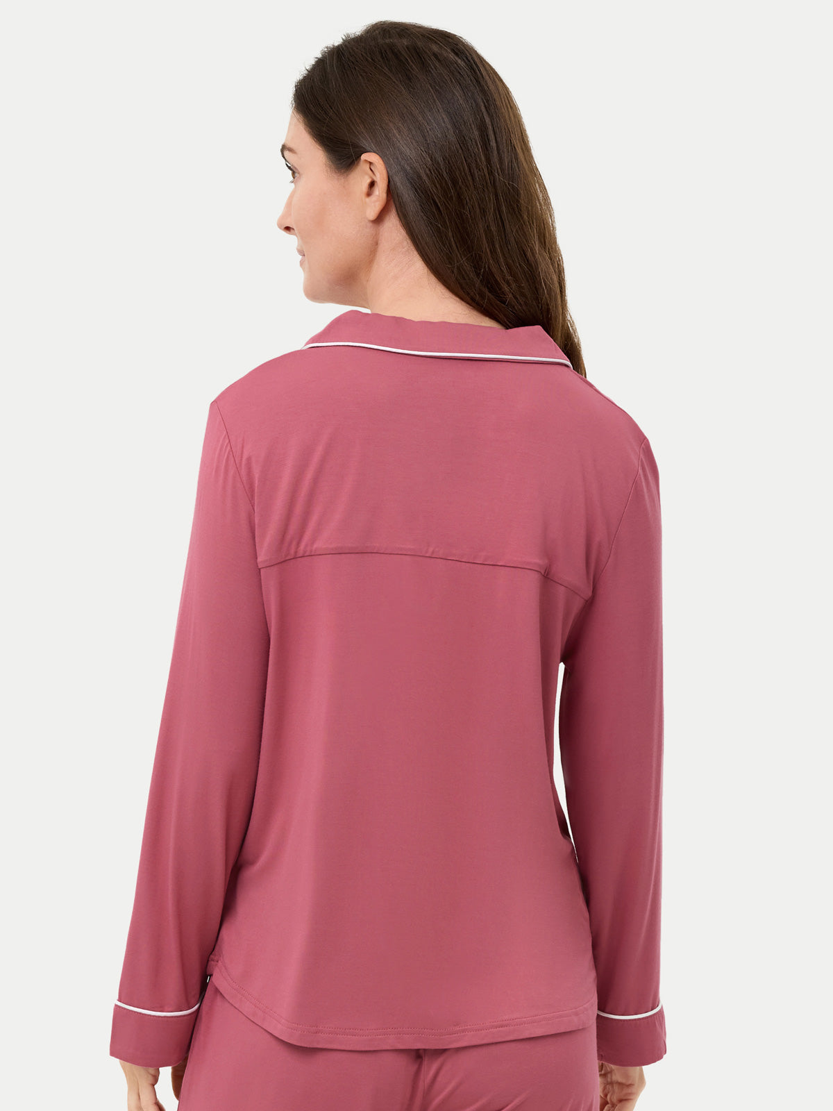 #color_rose wine / Carlye is 5′8½″ wearing a size S
