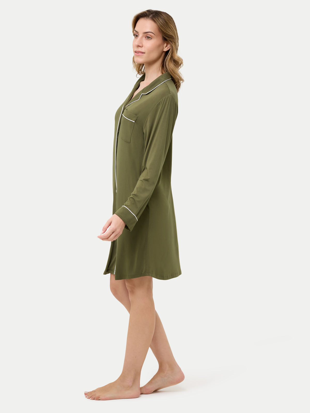 #color_olive / Barbara is 5′7″ wearing a size S