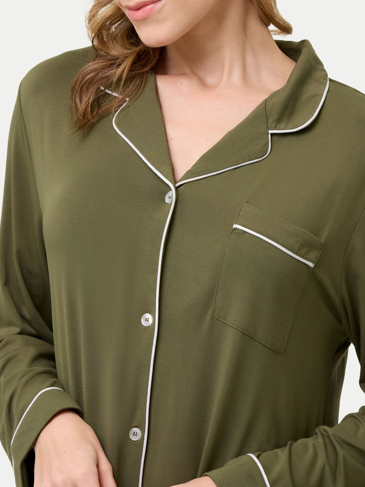 #color_olive / Barbara is 5′7″ wearing a size S