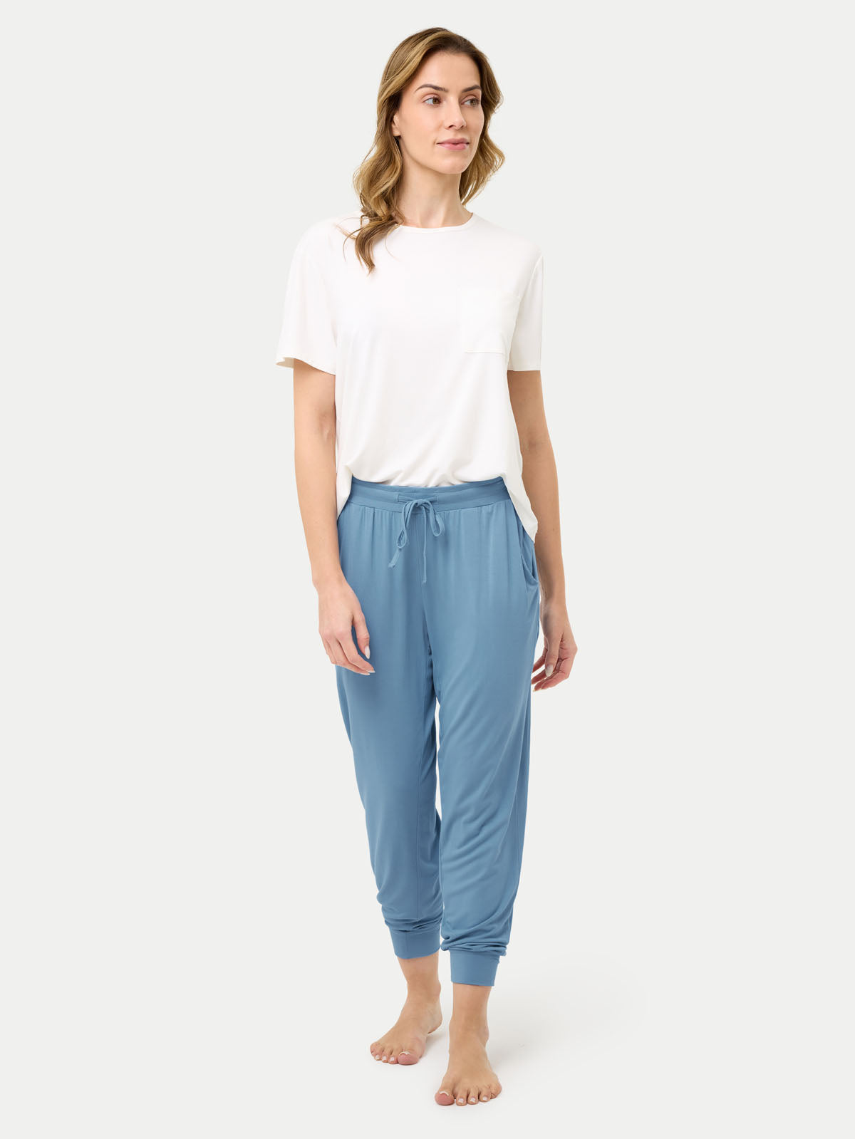 #color_coastal blue / Barbara is 5′7″ wearing a size S