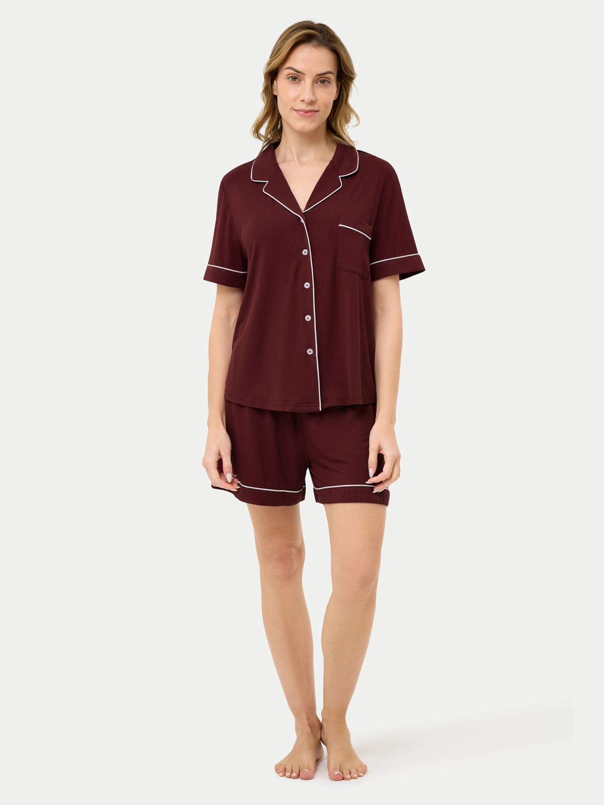#color_cabernet / Barbara is 5′7″ wearing a size S