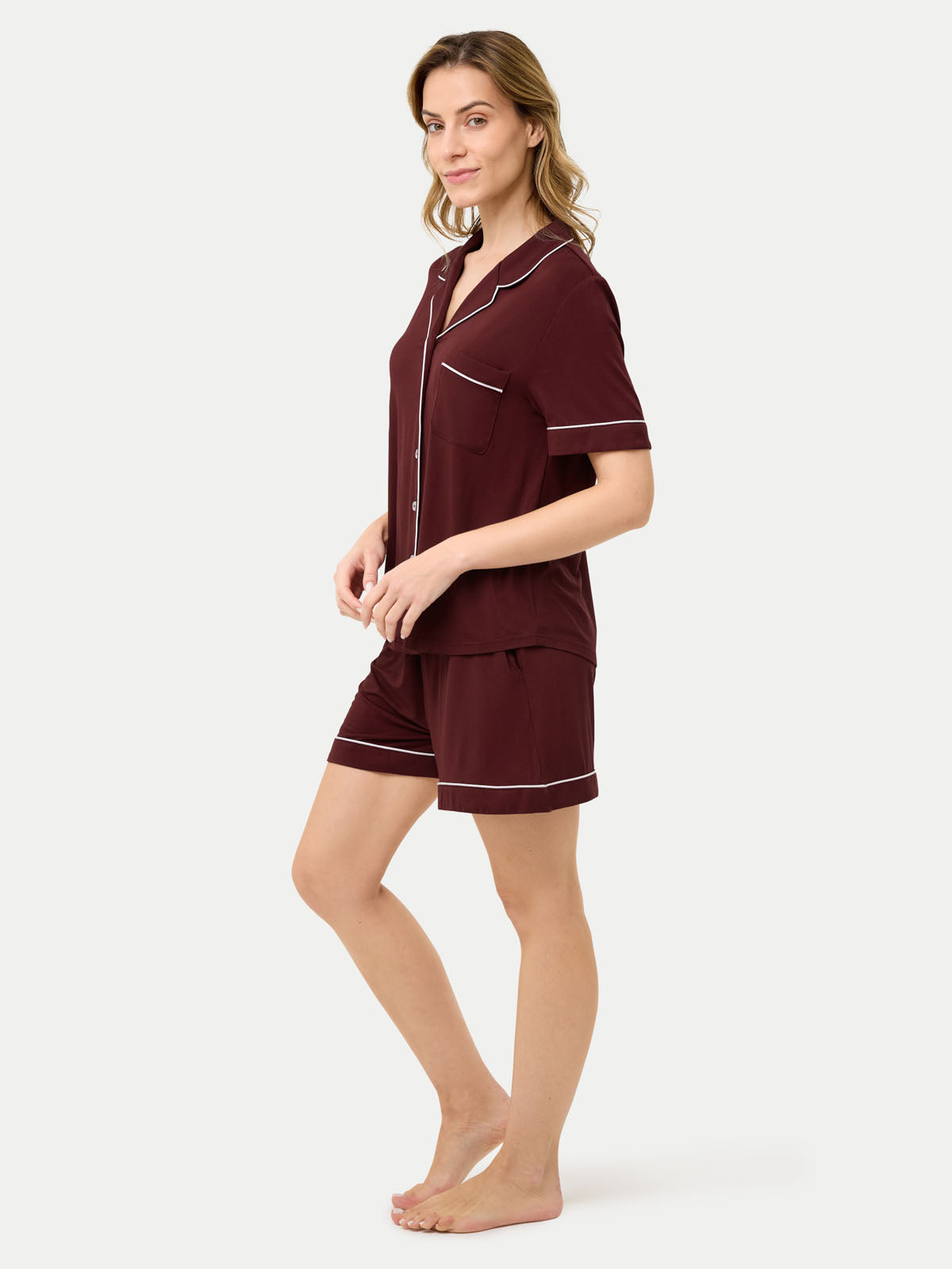 #color_cabernet / Barbara is 5′7″ wearing a size S