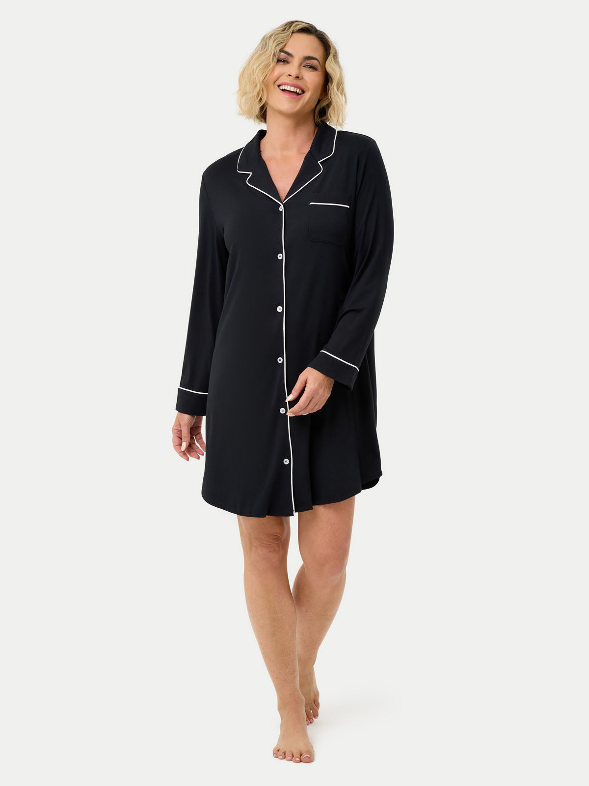 #color_black / Fernanda is 5′8″ wearing a size S