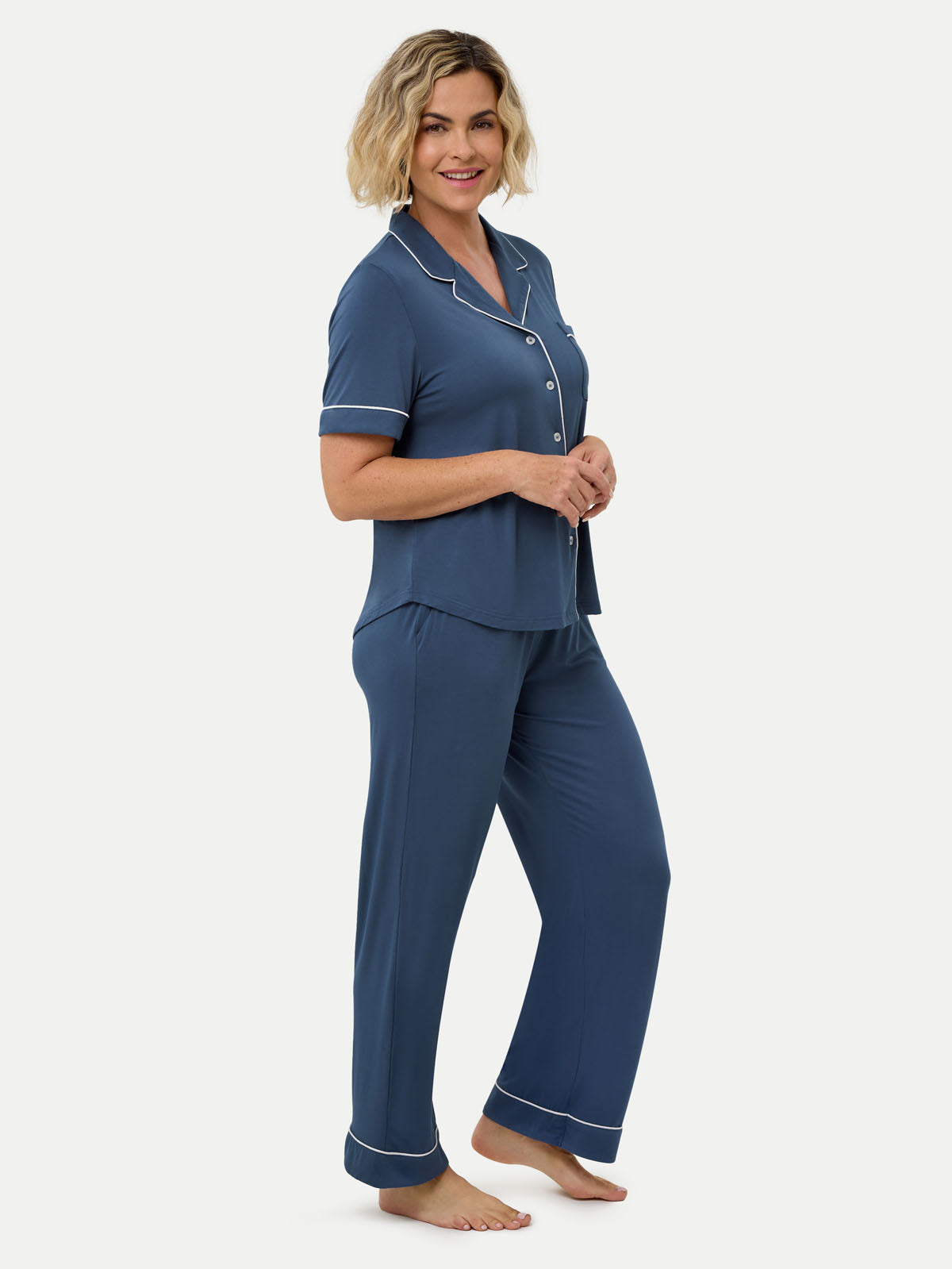 #color_blue ice / Fernanda is 5′8″ wearing a size S