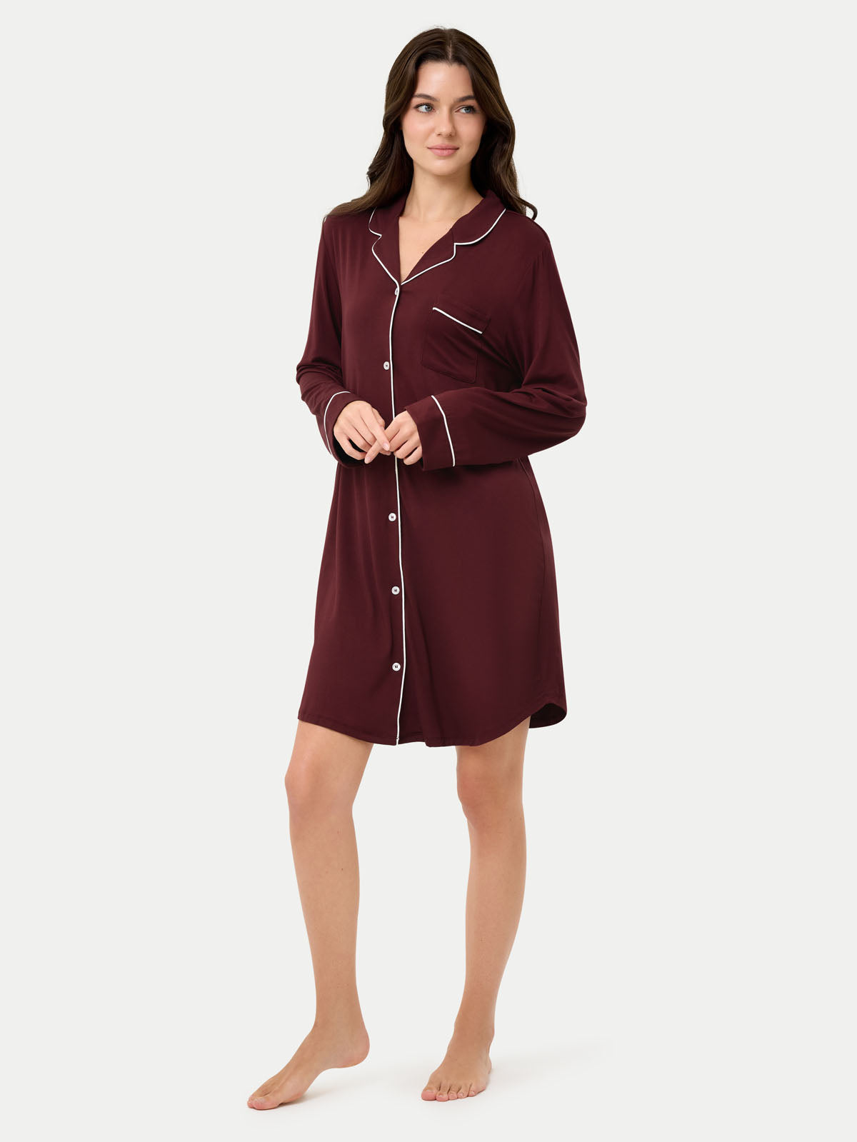 #color_cabernet / Anna is 5′9″ wearing a size S