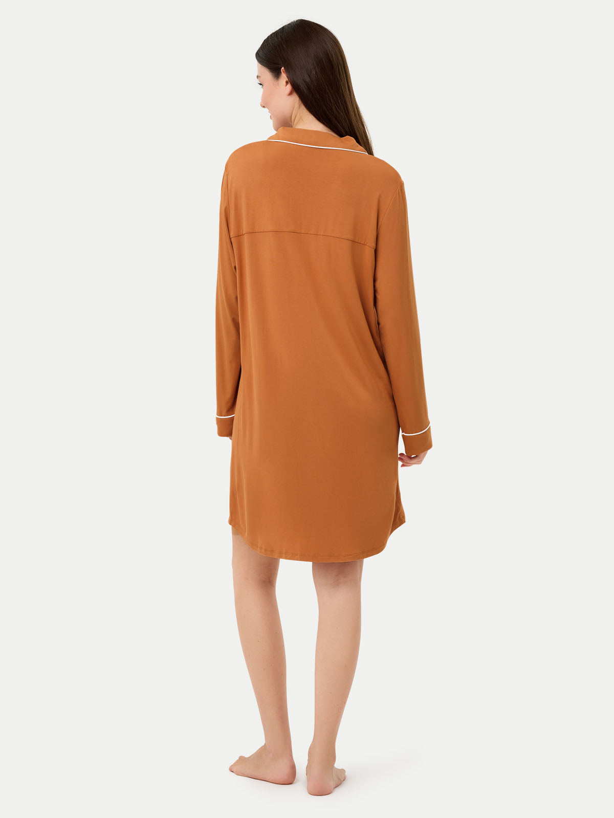 #color_amber brown / Anna is 5′9″ wearing a size S