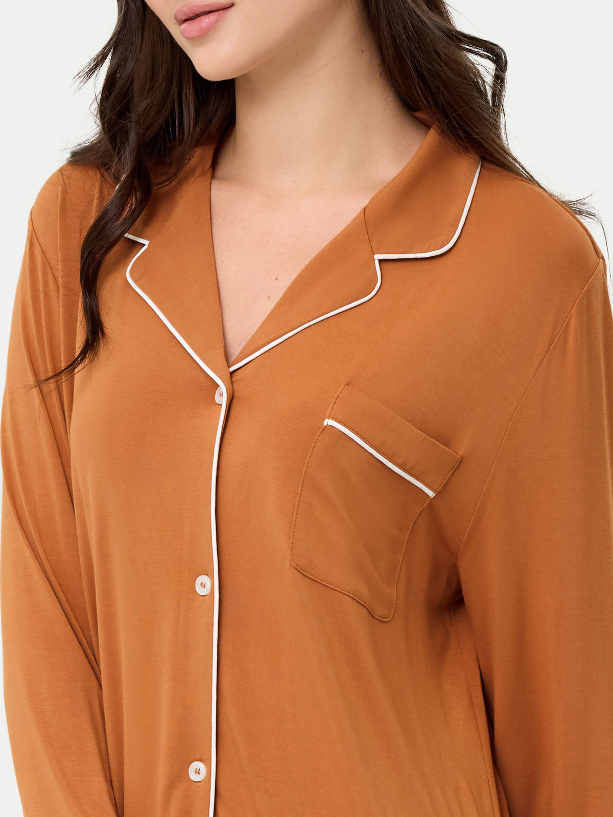 #color_amber brown / Anna is 5′9″ wearing a size S