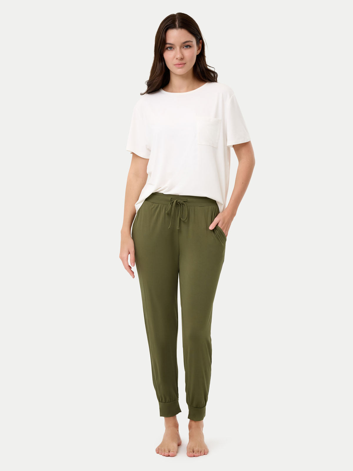 #color_olive / Anna is 5′9″ wearing a size S