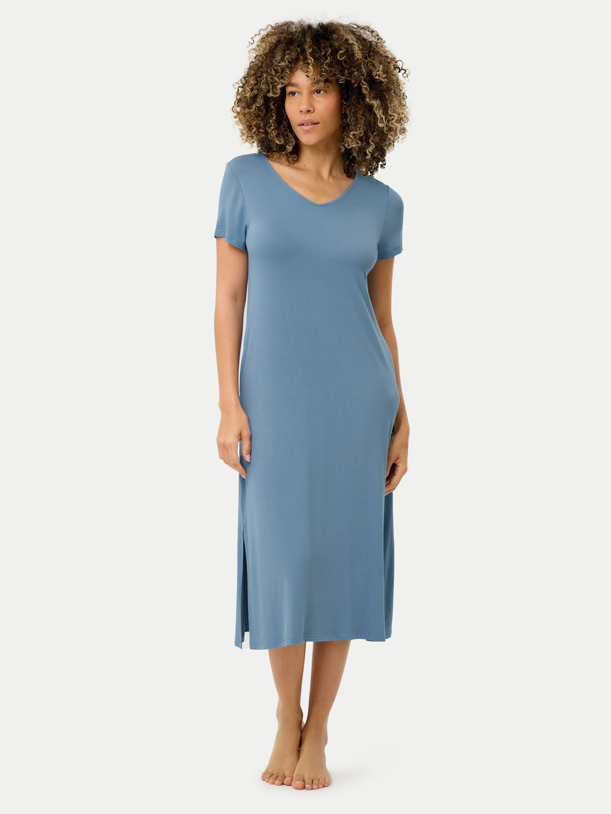 #color_coastal blue / Dayana is 5′9½″ wearing a size S