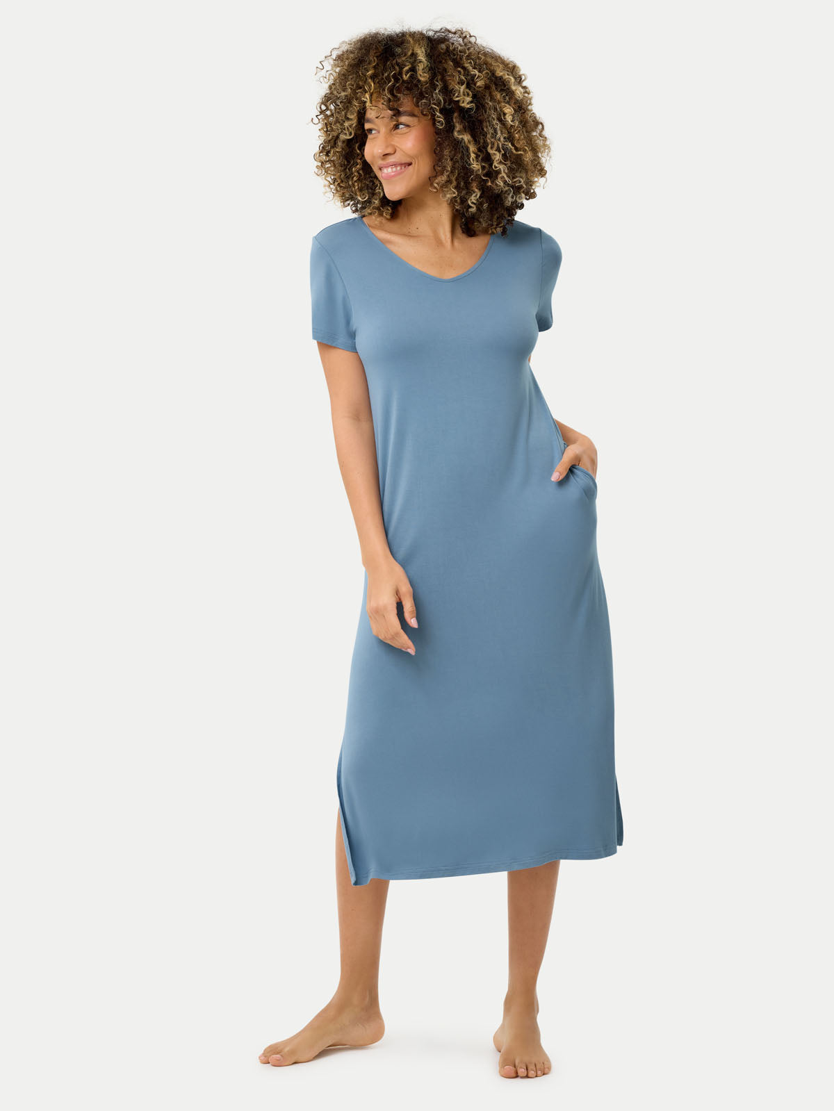 #color_coastal blue / Dayana is 5′9½″ wearing a size S