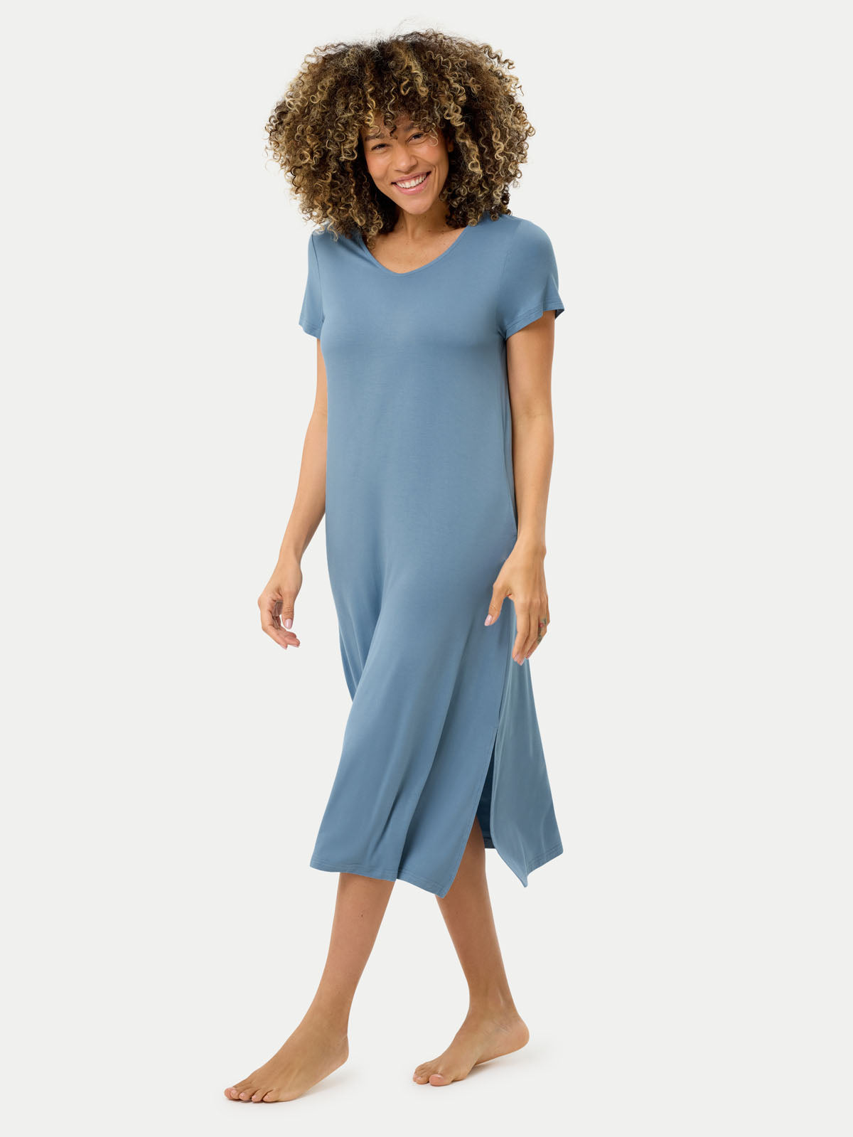 #color_coastal blue / Dayana is 5′9½″ wearing a size S
