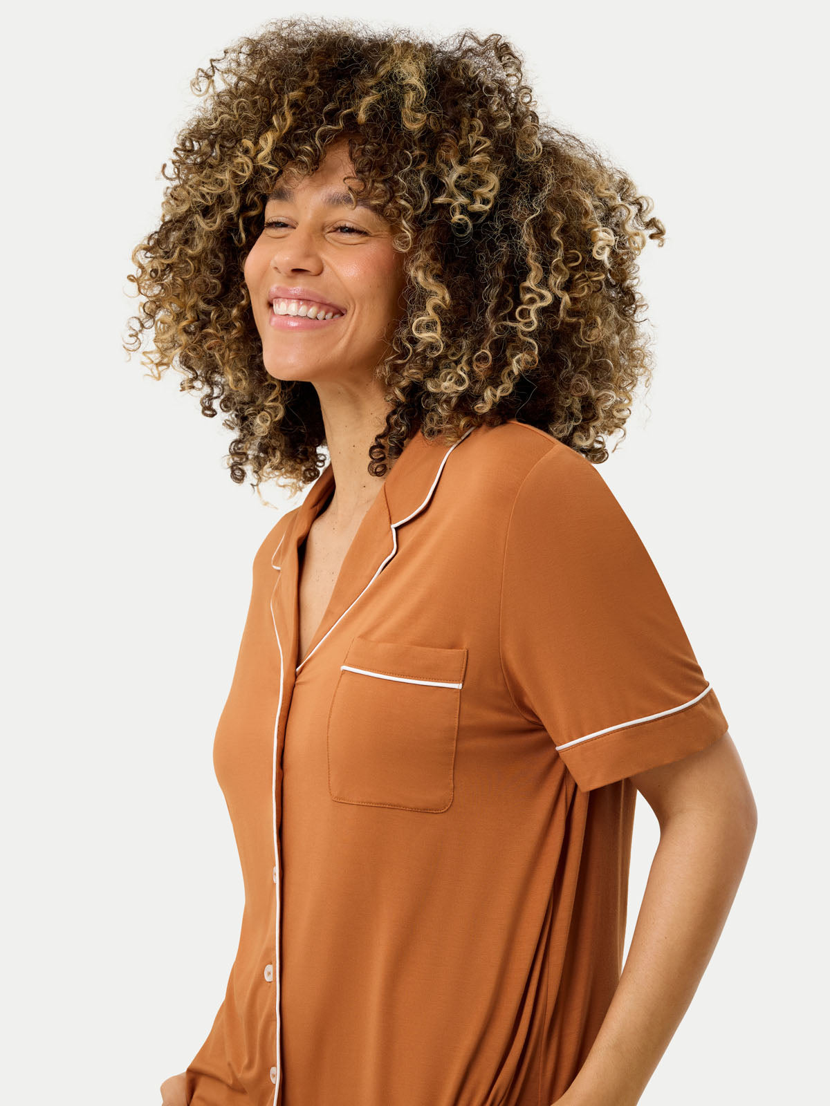 #color_amber brown / Dayana is 5′9½″ wearing a size S