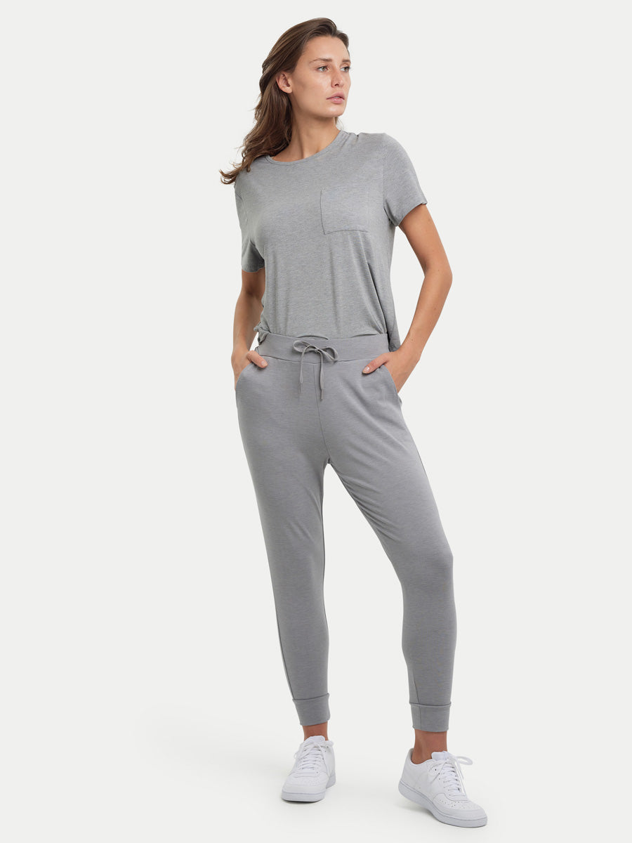 #color_heather gray / Julianne is 5′11″ wearing a size S