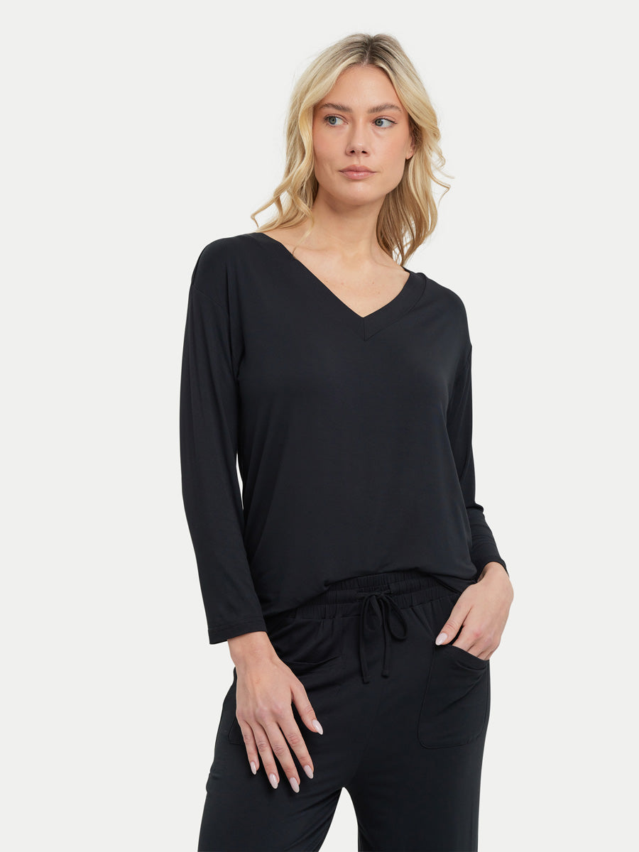 #color_black / Kristen is 5′11″ wearing a size S