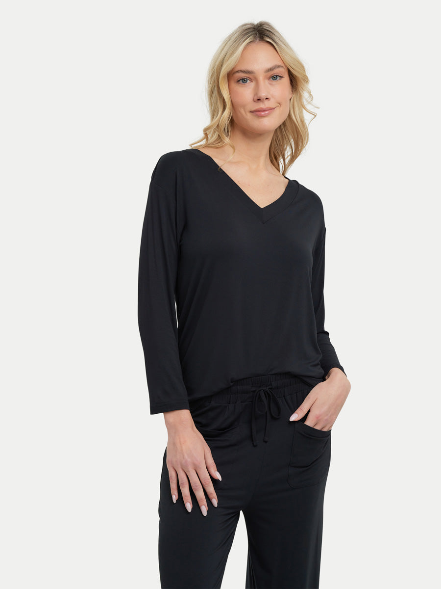 #color_black / Kristen is 5′11″ wearing a size S