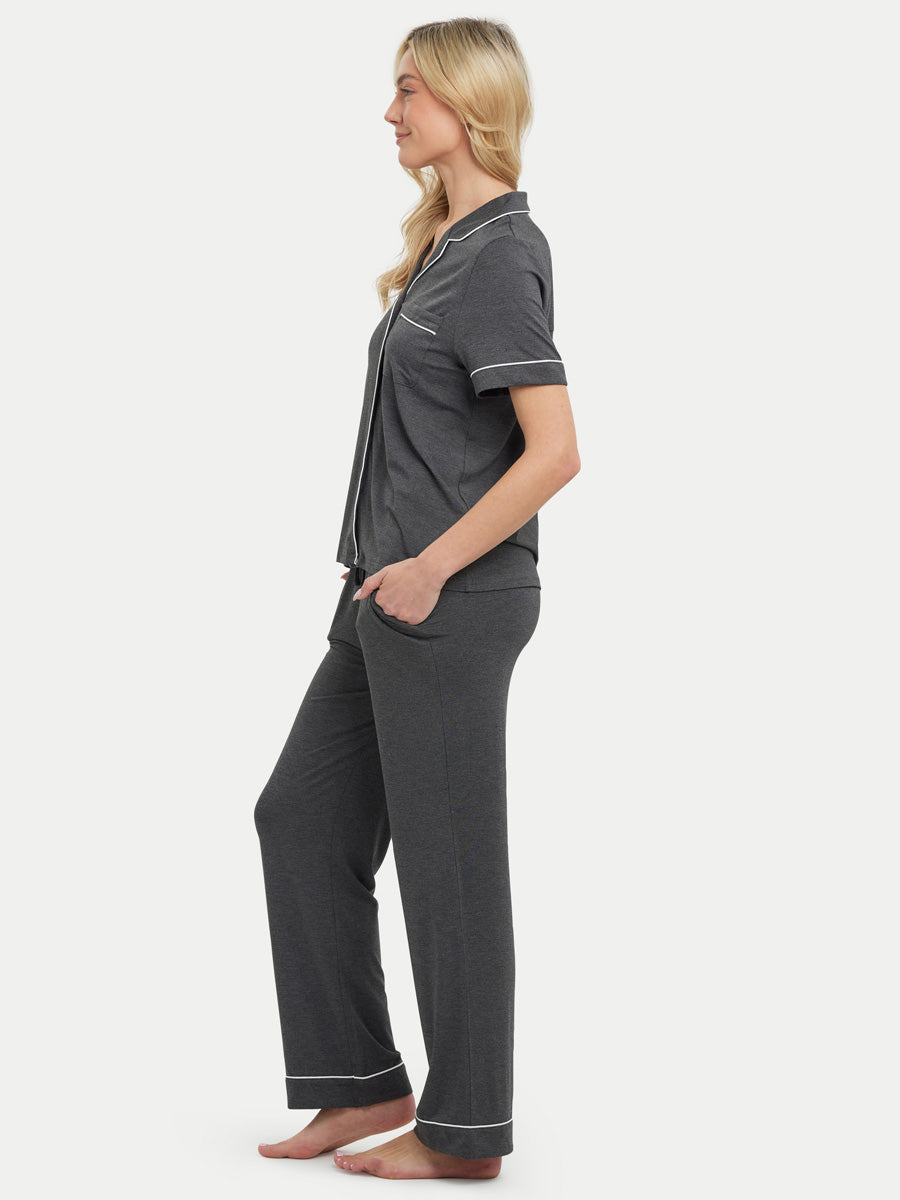 #color_charcoal / Kristen is 5′11″ wearing a size S
