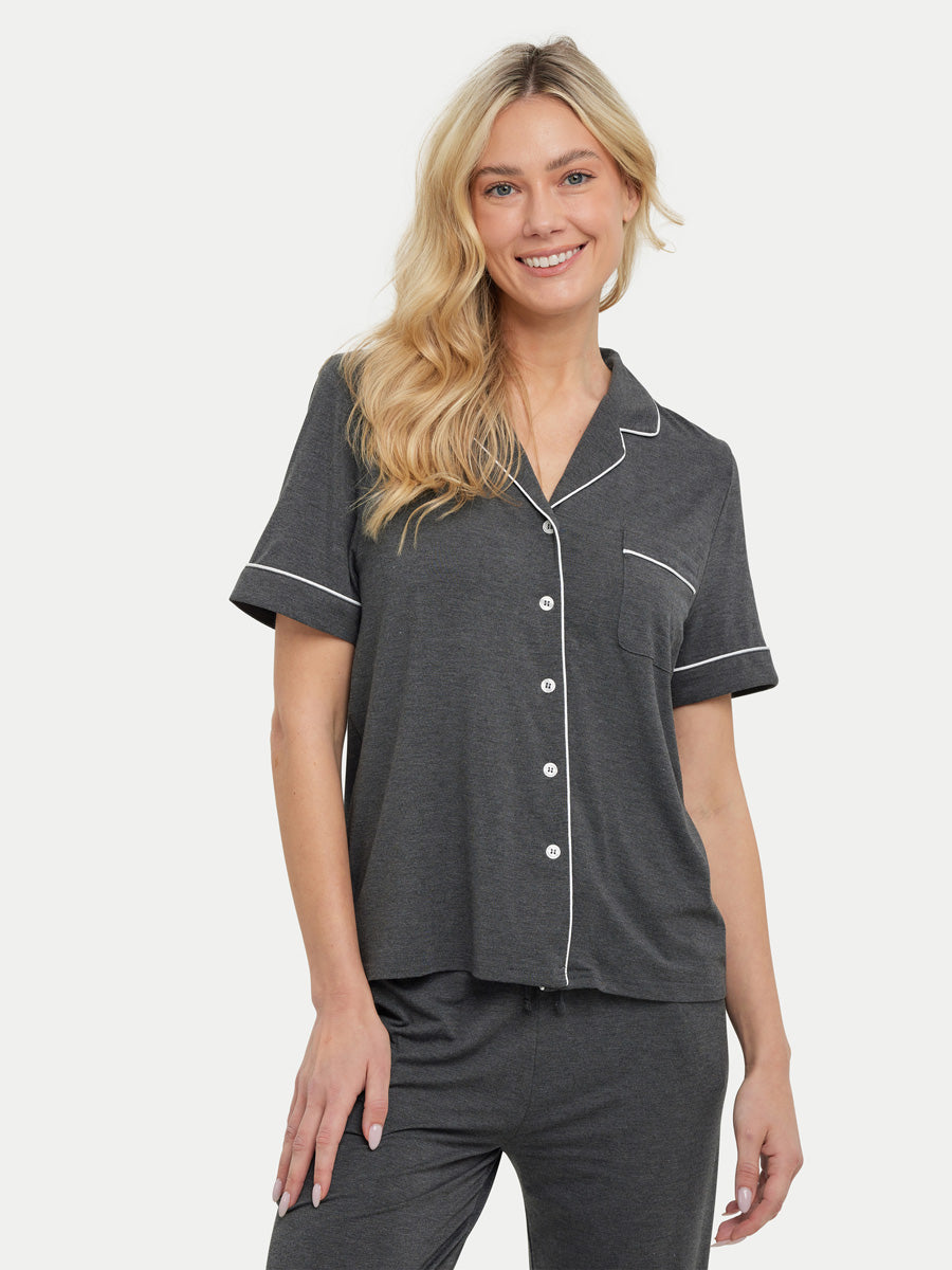 #color_charcoal / Kristen is 5′11″ wearing a size S