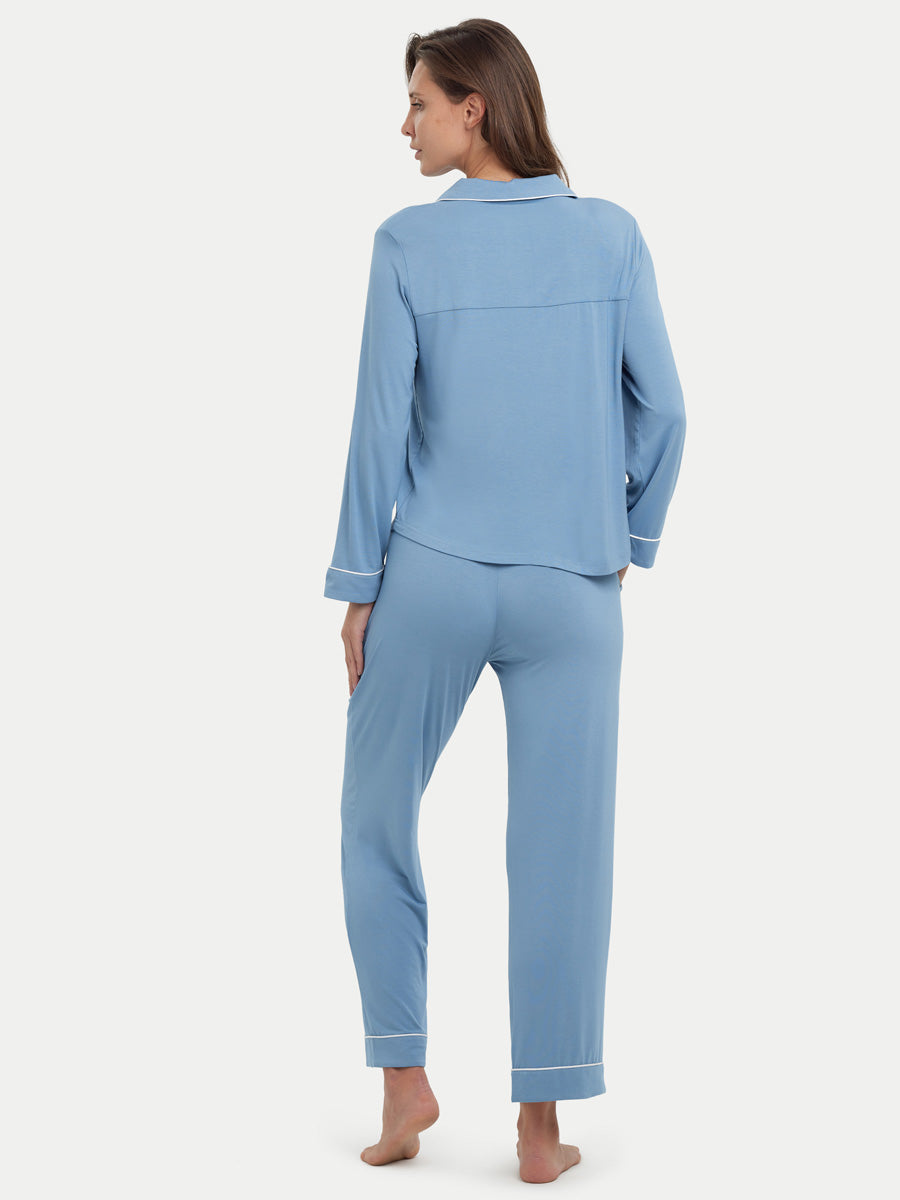 #color_coastal blue / Julianne is 5′11″ wearing a size S