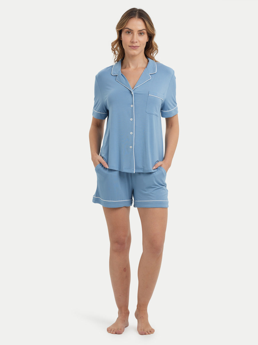 #color_coastal blue / Barbara is 5′7″ wearing a size S