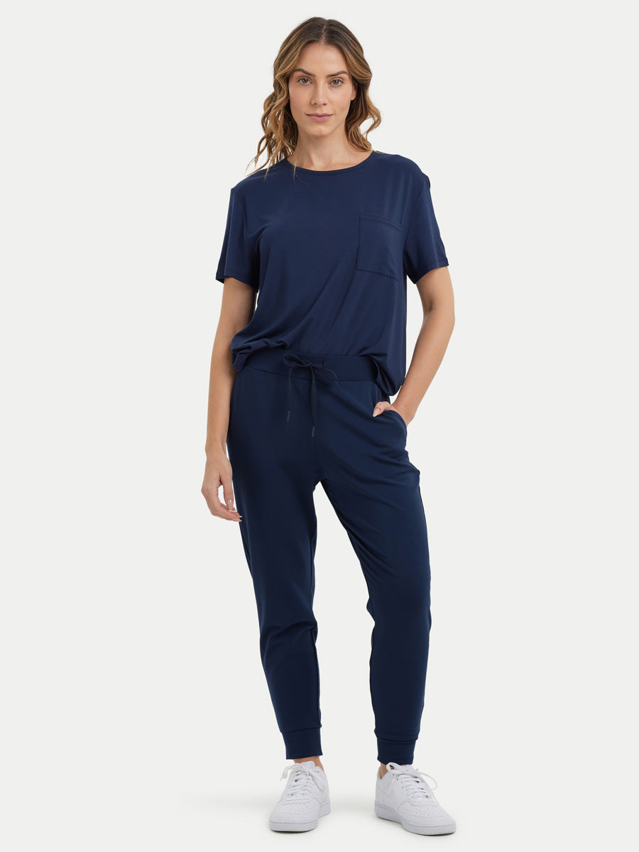 #color_navy / Barbara is 5′7″ wearing a size S