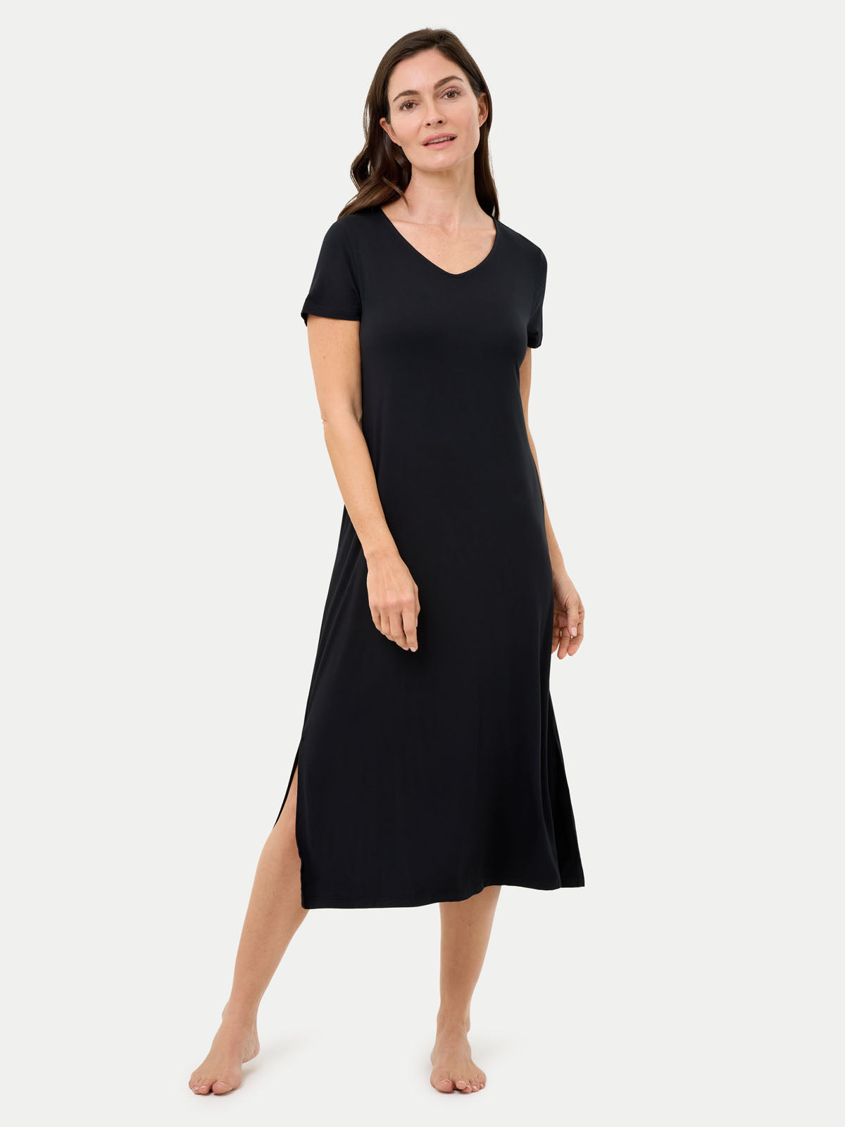 #color_black / Carlye is 5′8½″ wearing a size S