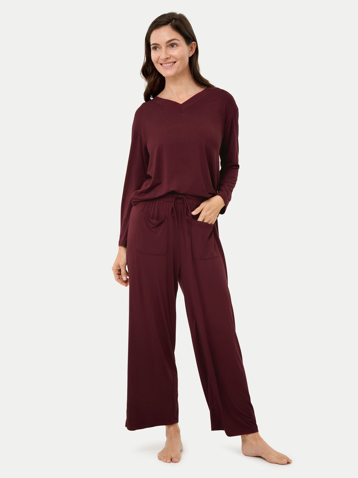 #color_cabernet / Carlye is 5′8½″ wearing a size S