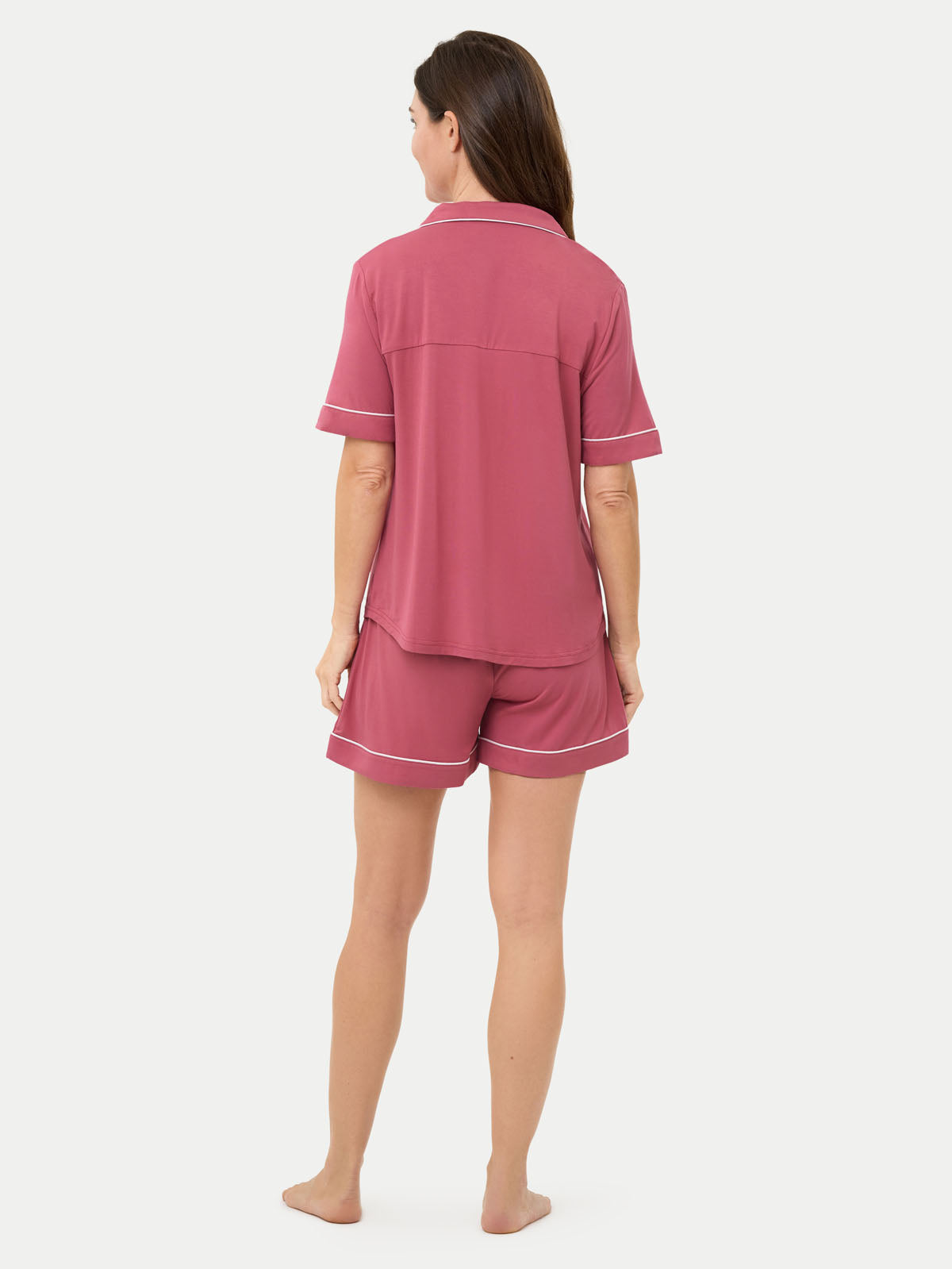 #color_rose wine / Carlye is 5′8½″ wearing a size S