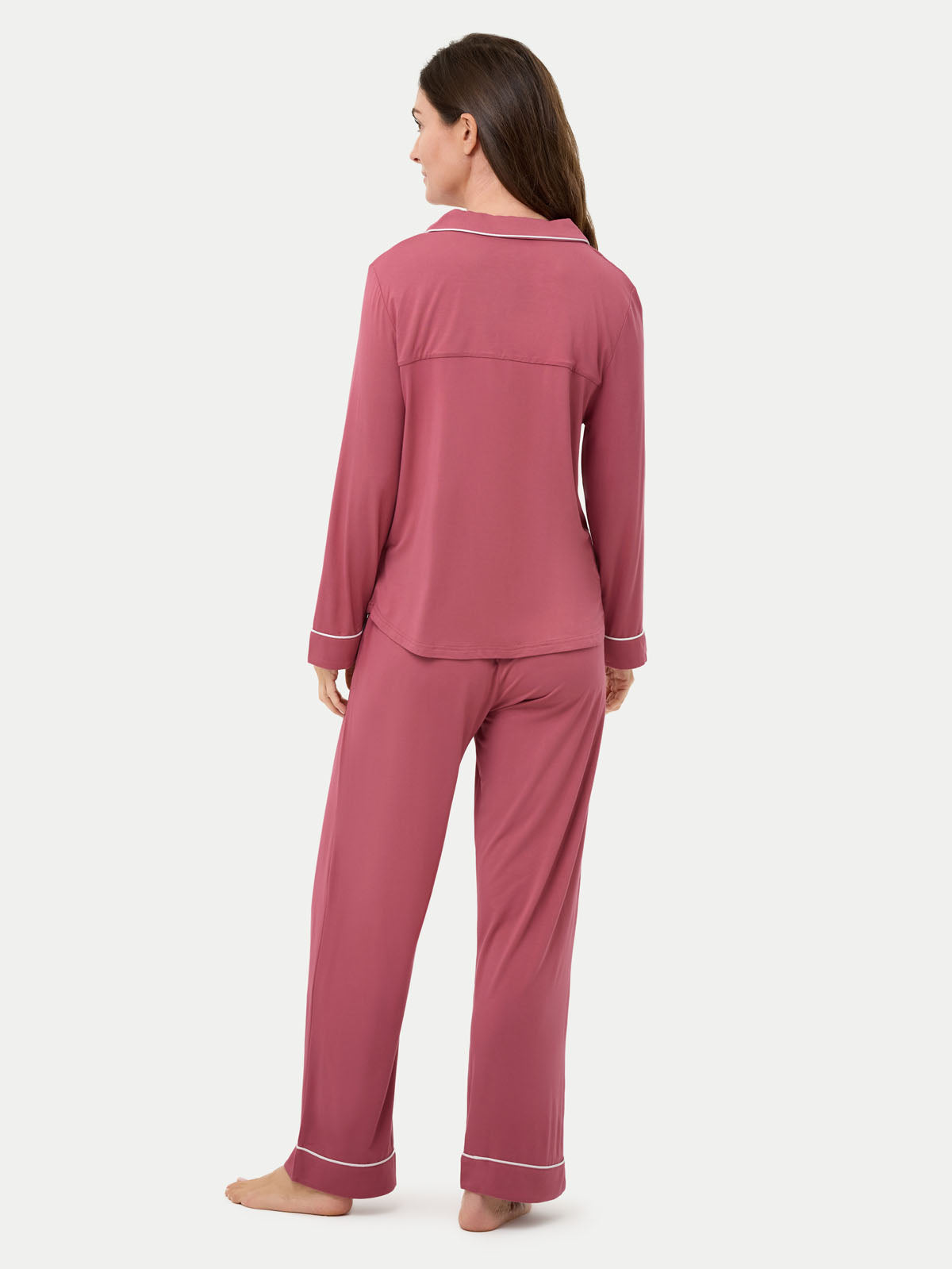 #color_rose wine / Carlye is 5′8½″ wearing a size S