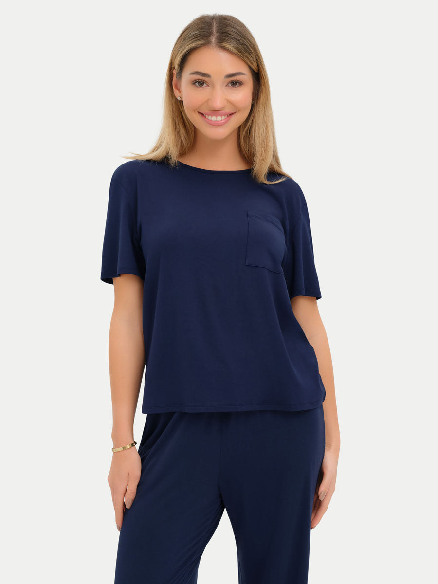#color_navy / Lilly is 5′9″ wearing a size S