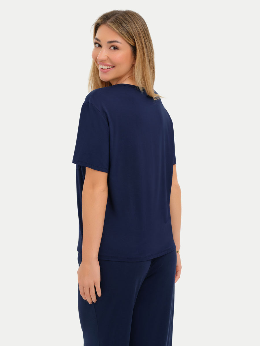 #color_navy / Lilly is 5′9″ wearing a size S