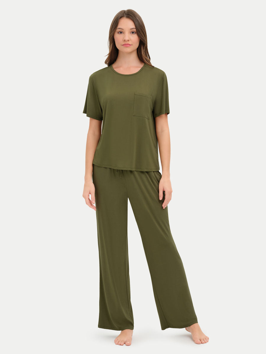 #color_olive / Crystiana is 5′11″ wearing a size S